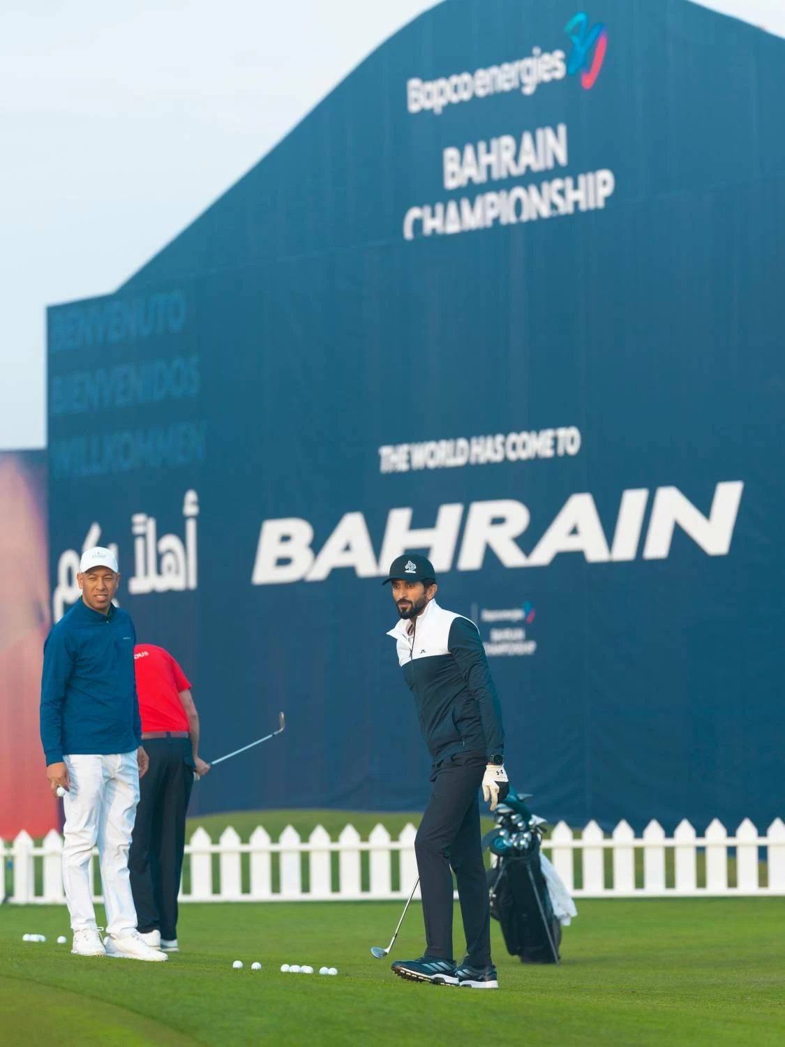 ناصر بن حمد يشارك في فئة المحترفين والهواة (PRO-AM) ضمن بطولة بابكو إنرجيز البحرين للجولف