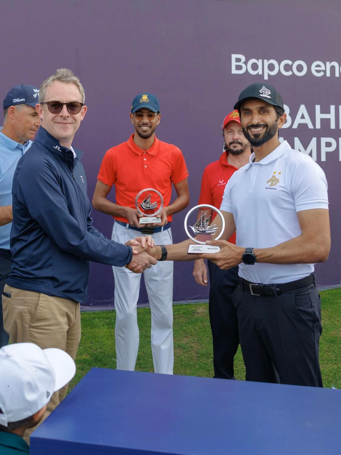 ناصر بن حمد يشارك في فئة المحترفين والهواة (PRO-AM) ضمن بطولة بابكو إنرجيز البحرين للجولف