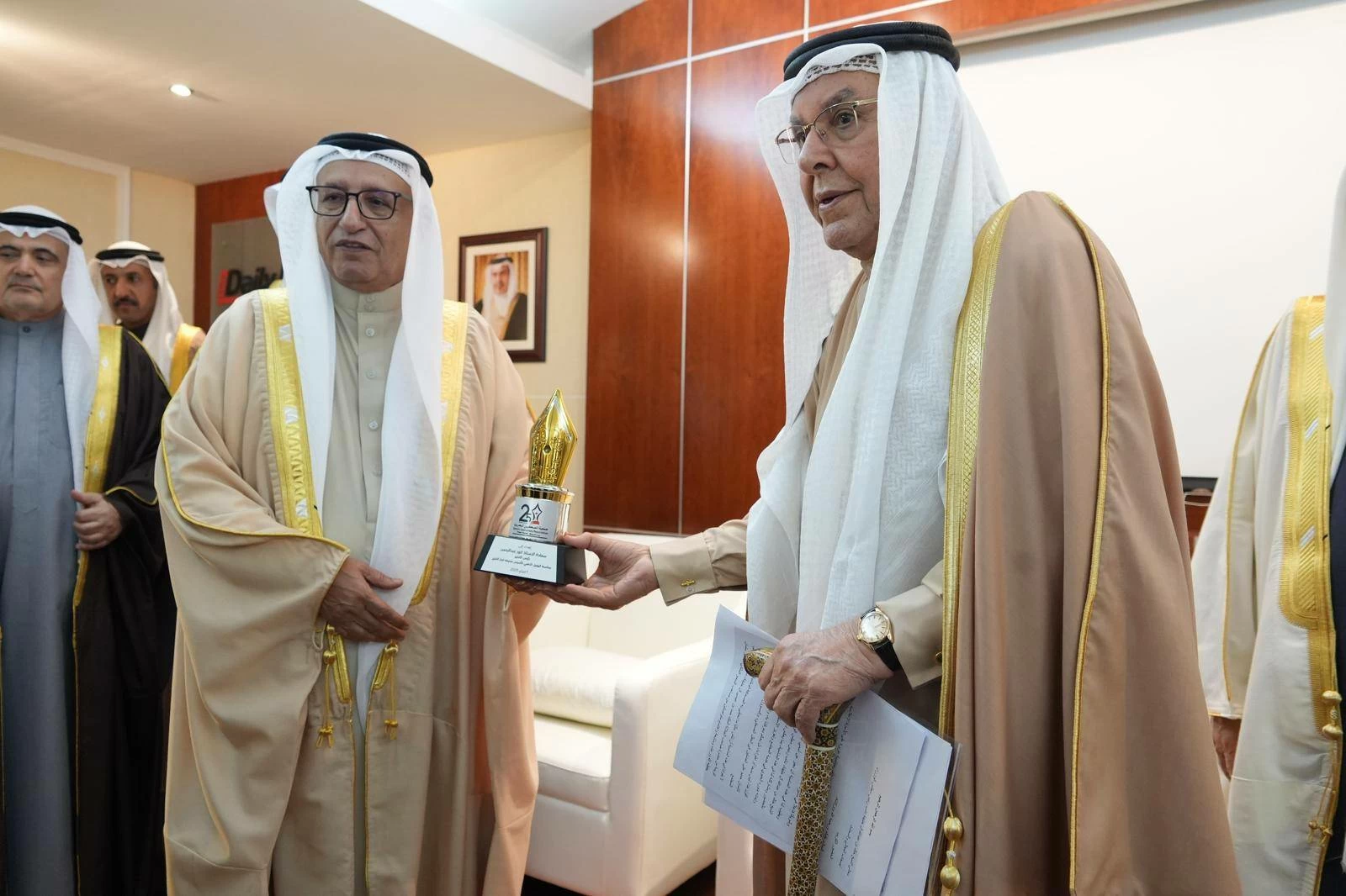 &laquo;الصحفيين البحرينية&raquo;: &laquo;أخبار الخليج&raquo;.. خمسون عامًا من العطاء الوطني