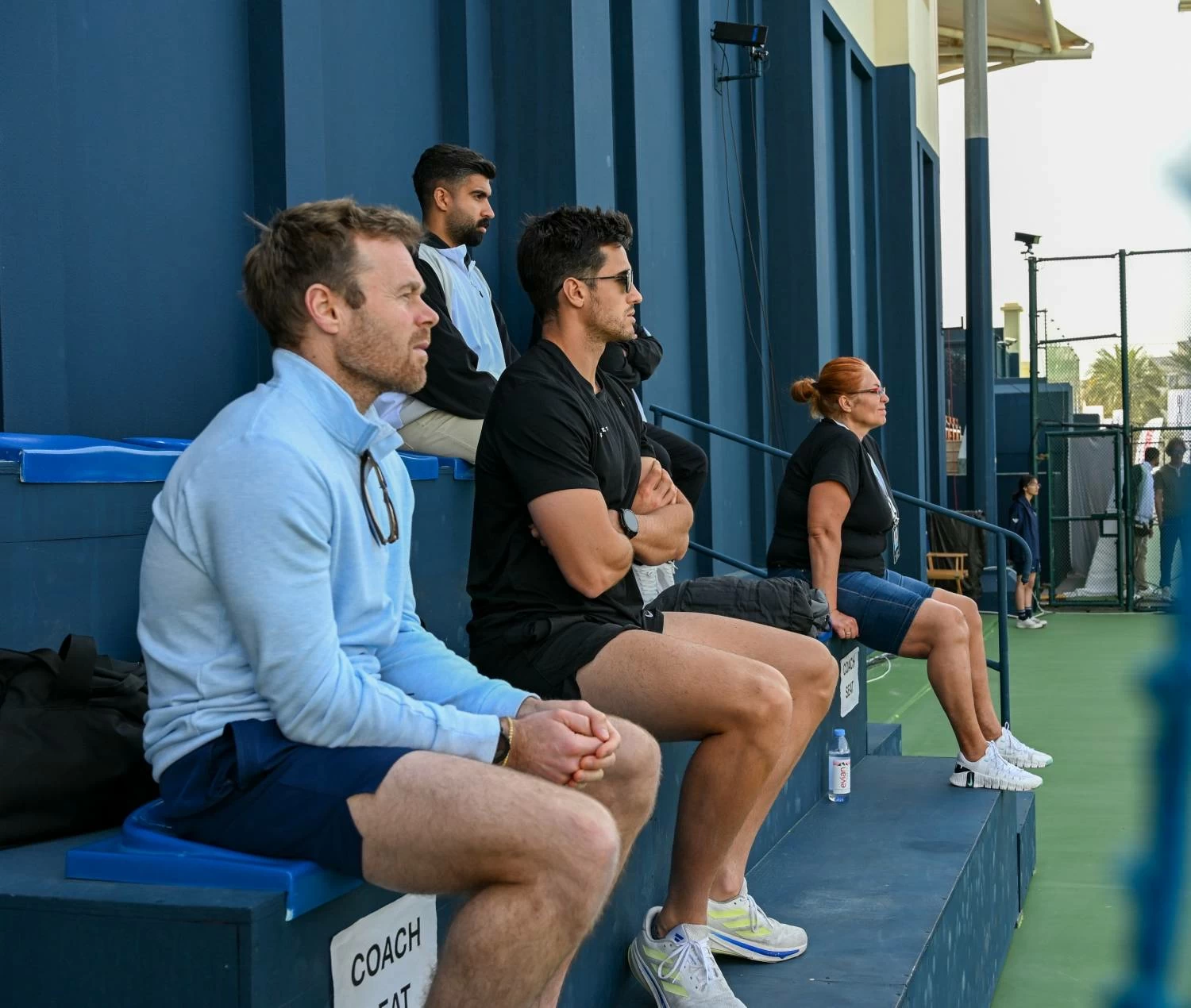 إثارة وندية في دور الـ16 من بطولة البحرين المفتوحة ATP تشالنجر للتنس