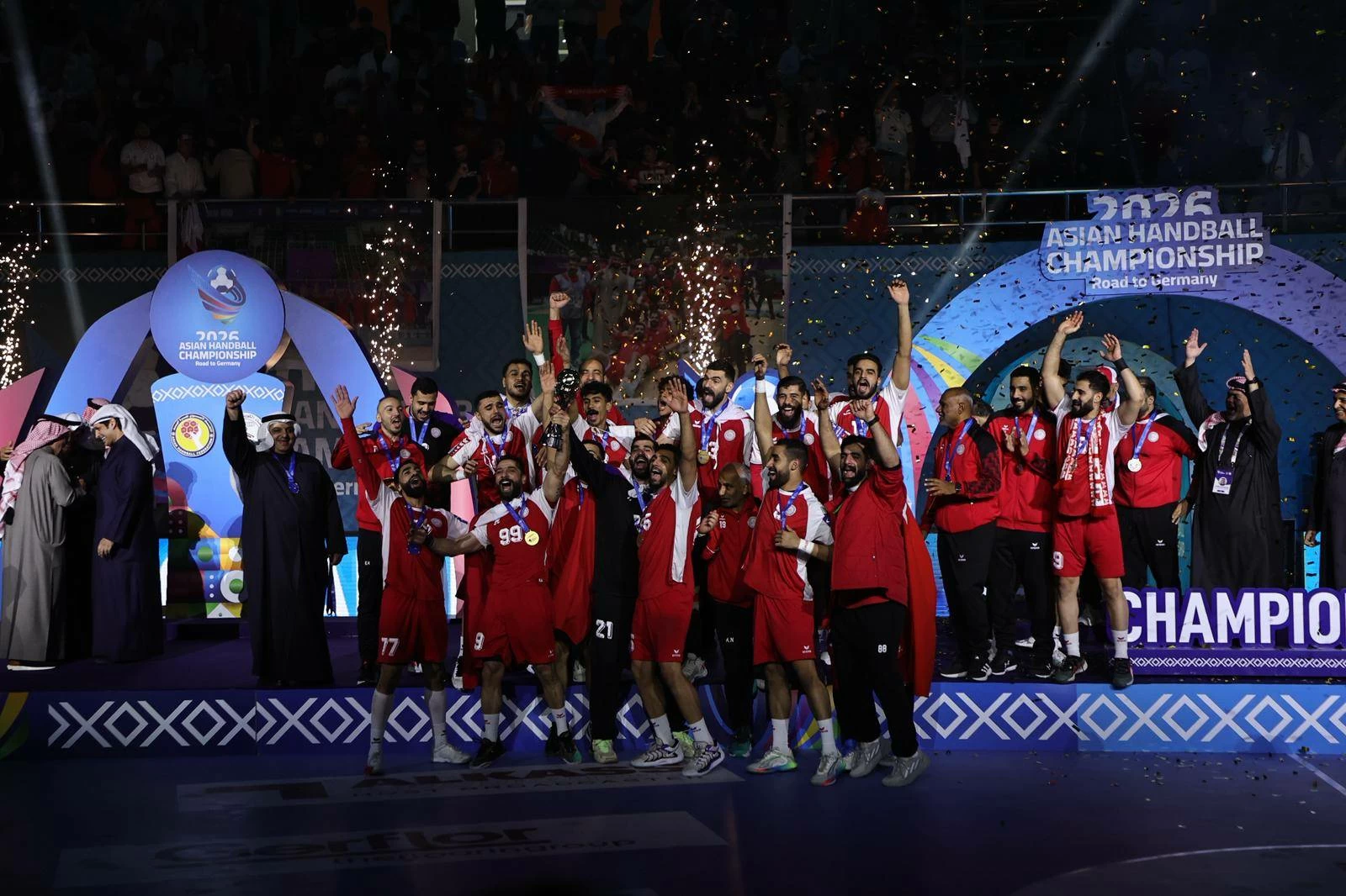 البحرين تكتب التاريخ وتتوّج لأول مرة بذهب "آسيا لكرة اليد"