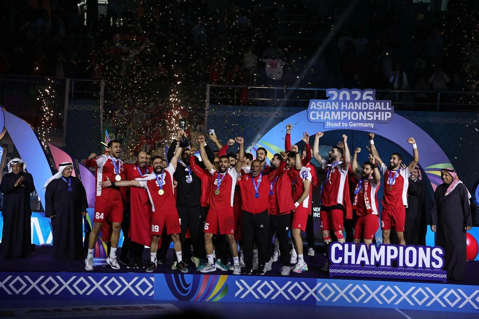 البحرين تكتب التاريخ وتتوّج لأول مرة بذهب "آسيا لكرة اليد"