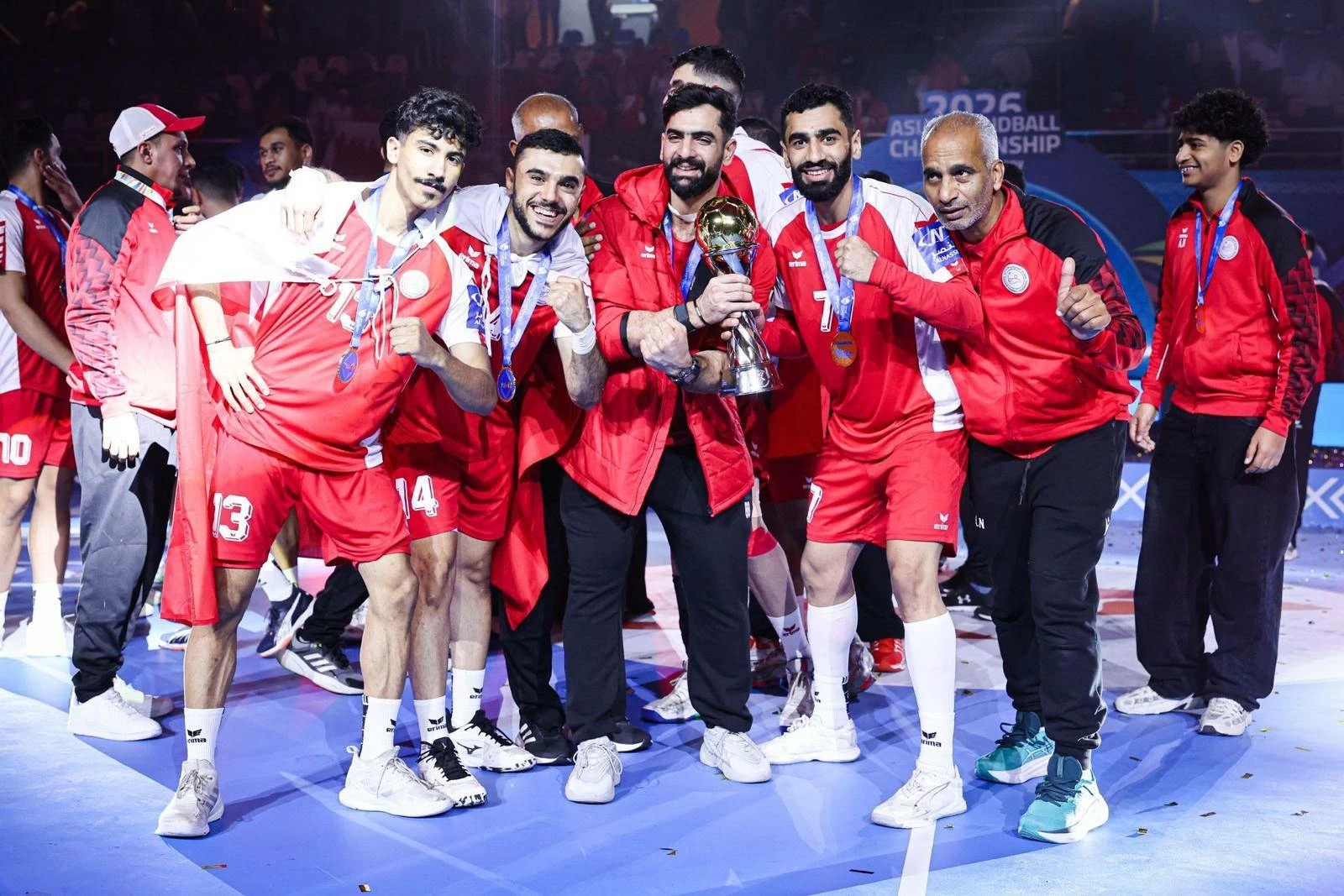 البحرين تكتب التاريخ وتتوّج لأول مرة بذهب "آسيا لكرة اليد"
