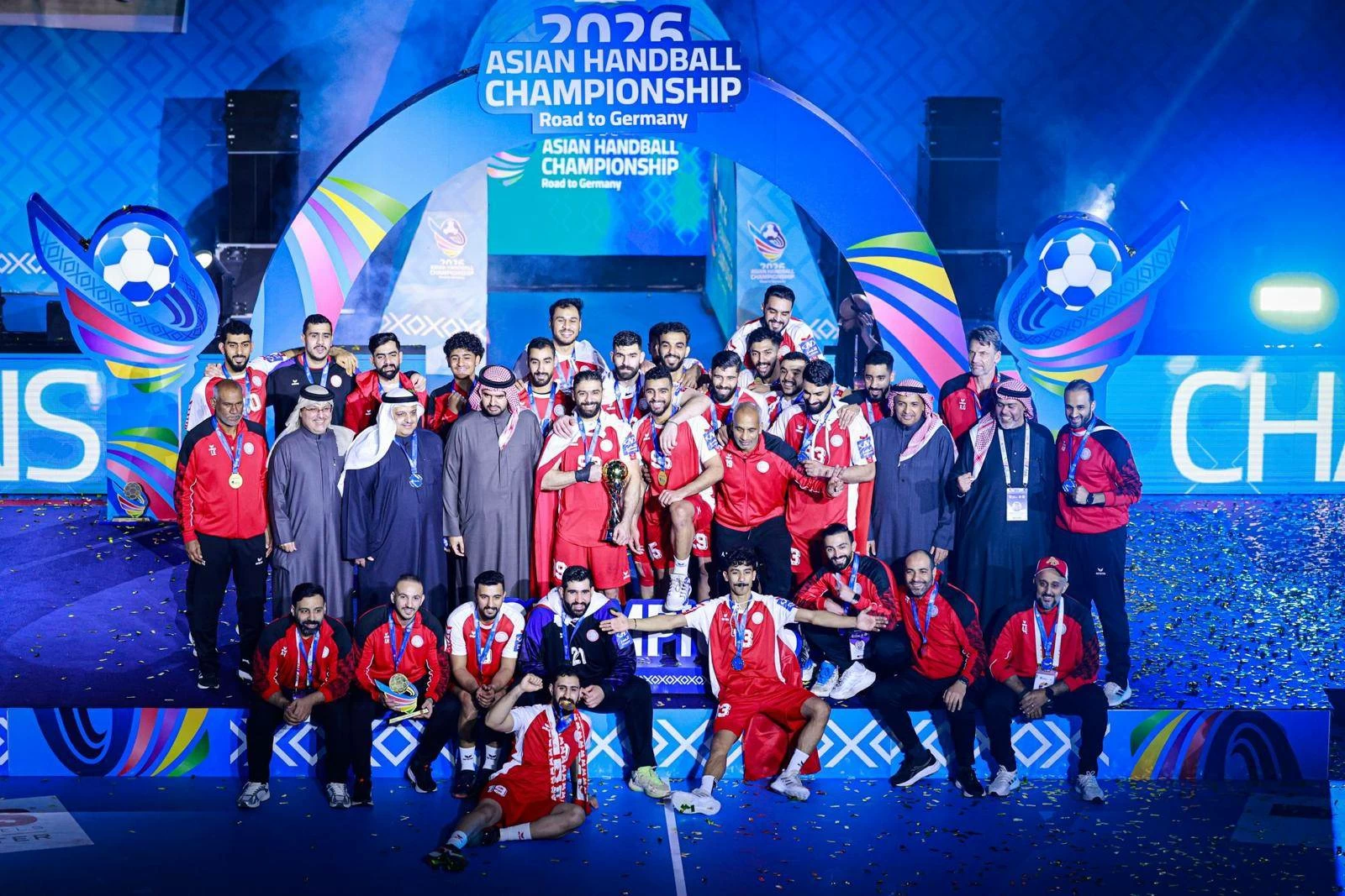 البحرين تكتب التاريخ وتتوّج لأول مرة بذهب "آسيا لكرة اليد"