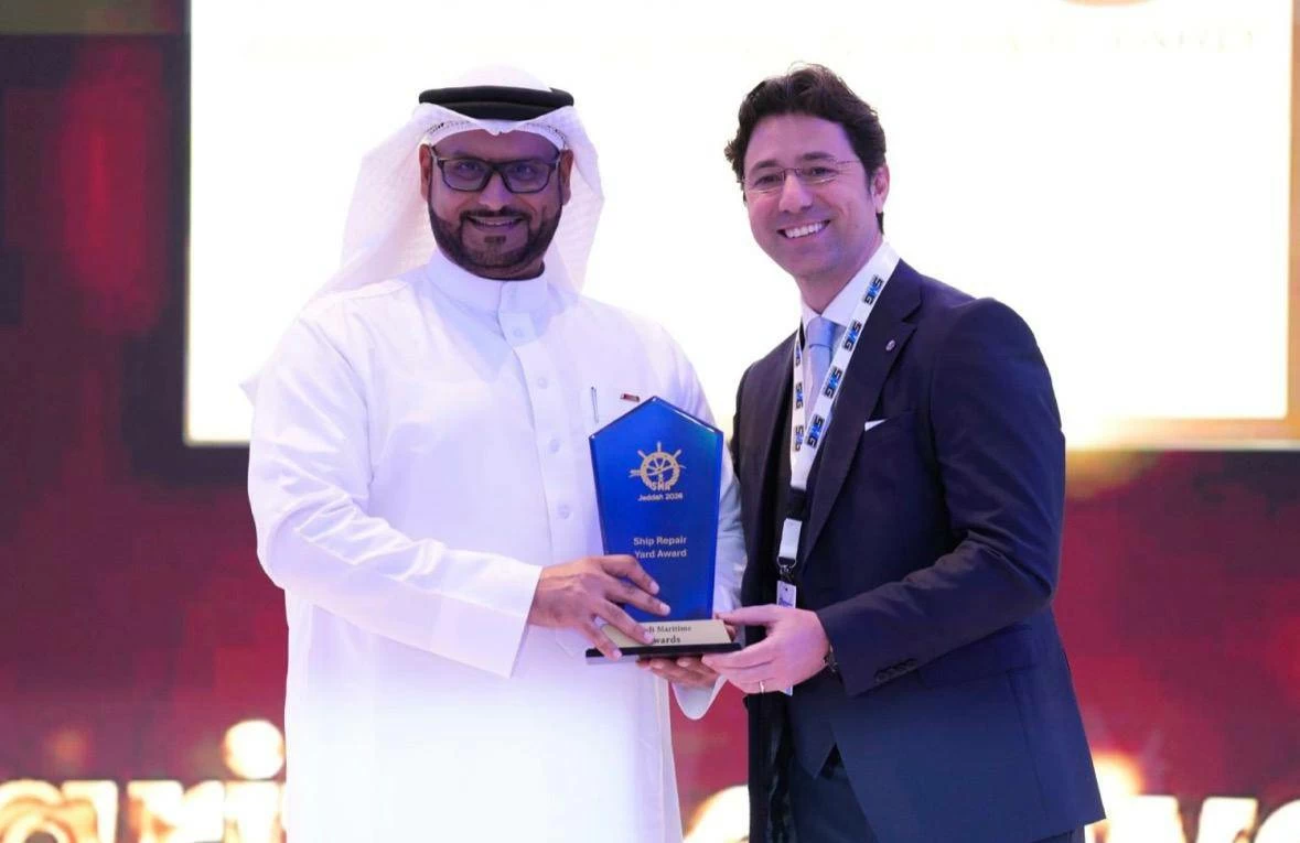 &laquo;أسري&raquo; تحصد جائزة أفضل حوض لإصلاح السفن ضمن "Saudi Maritime Awards 2026"