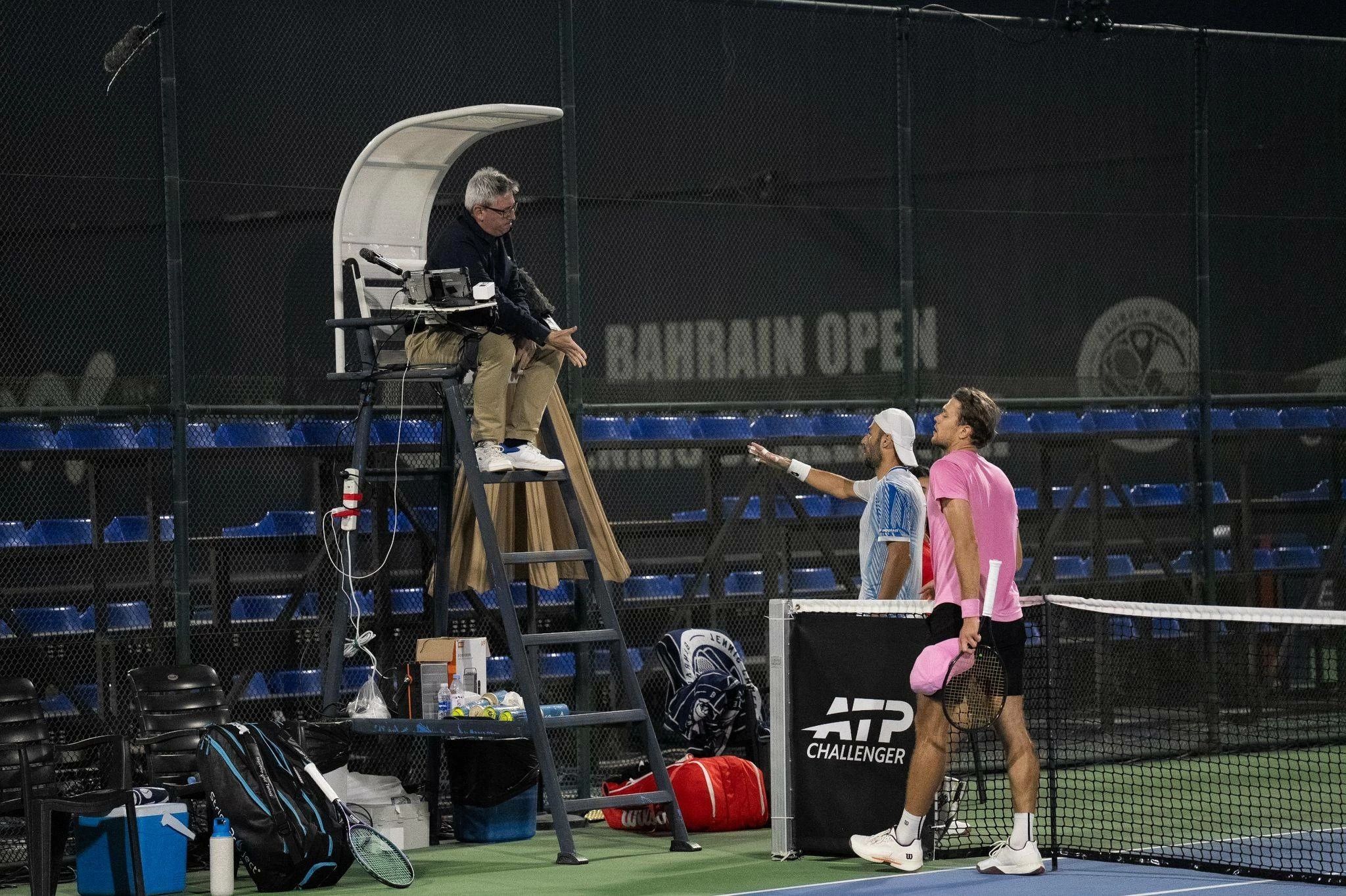 منافسات نارية في بطولة البحرين المفتوحة للتنس &laquo;ATP تشالنجر&raquo;