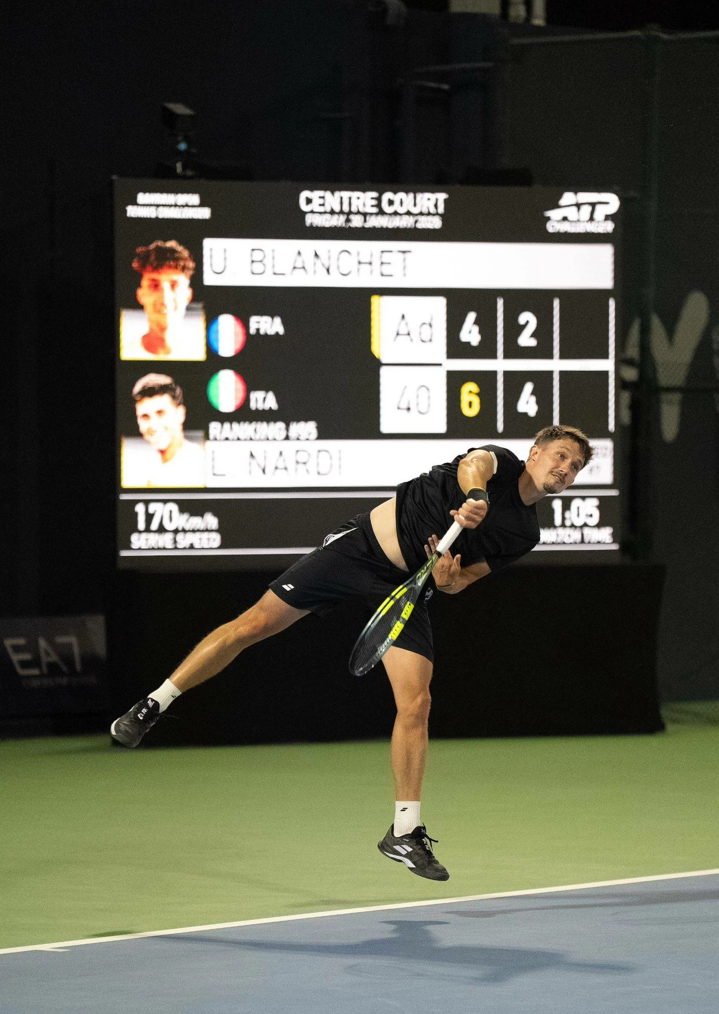 منافسات نارية في بطولة البحرين المفتوحة للتنس &laquo;ATP تشالنجر&raquo;