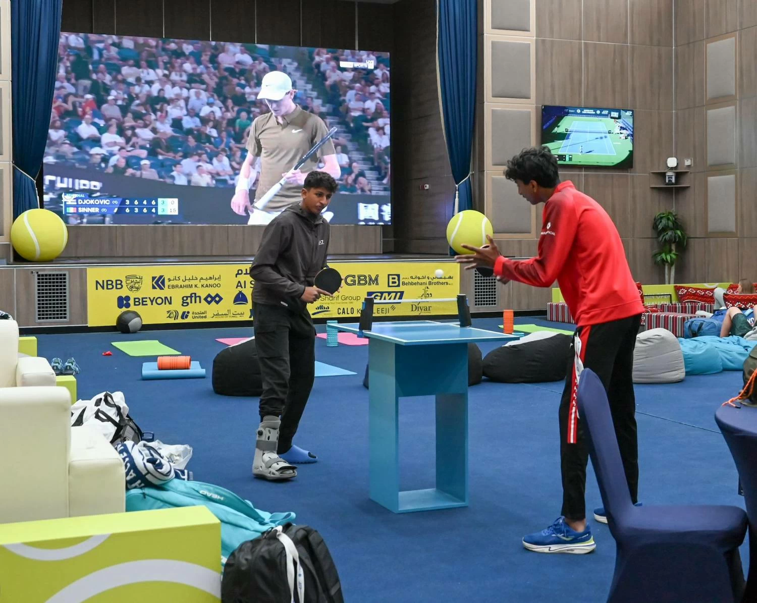 منافسات نارية في بطولة البحرين المفتوحة للتنس &laquo;ATP تشالنجر&raquo;