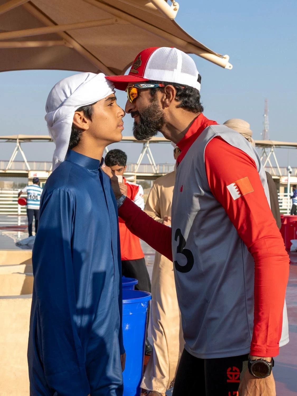 ناصر بن حمد يتصدر السباق الدولي التأهيلي للقدرة في دبي