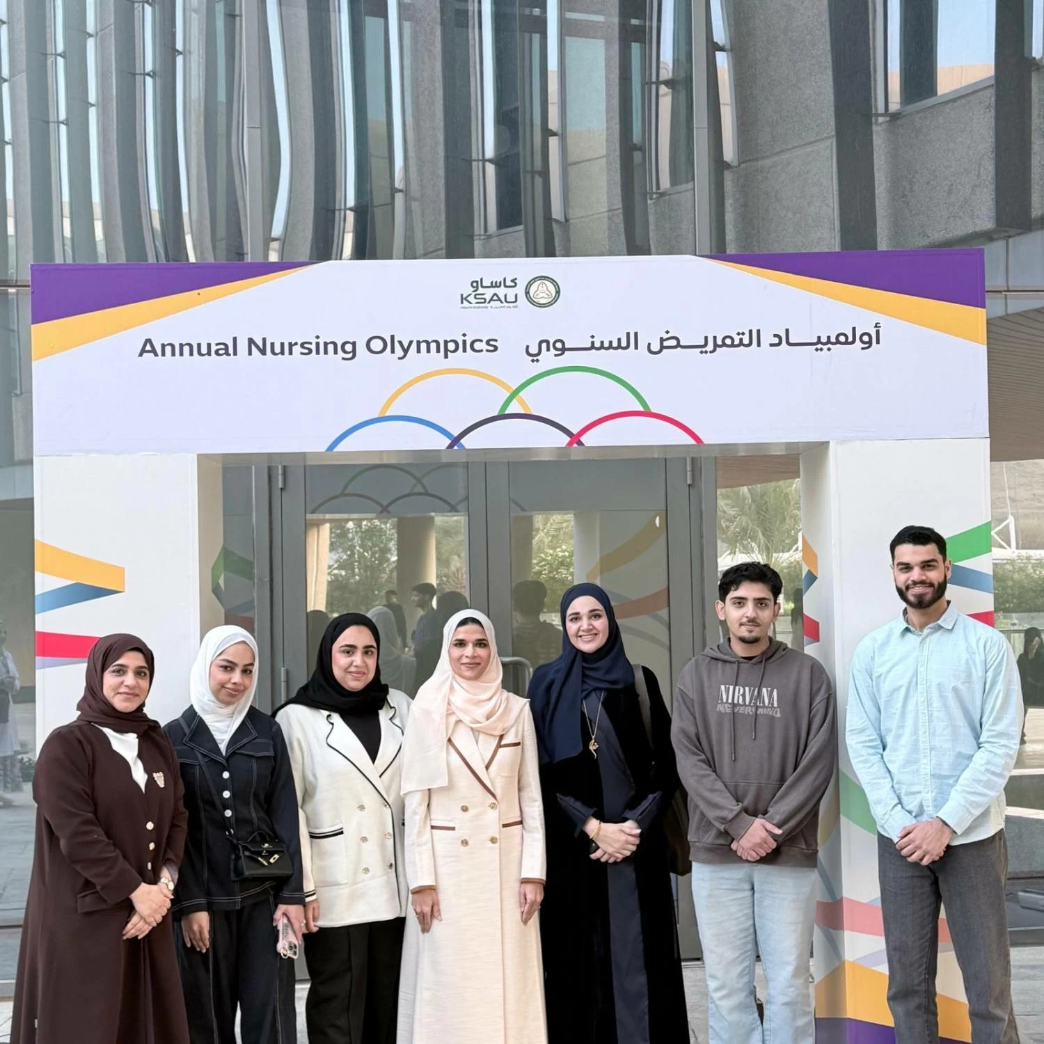 طلبة التمريض بجامعة الخليج العربي يحققون المركز الأول في "أولمبياد التمريض" بجدة