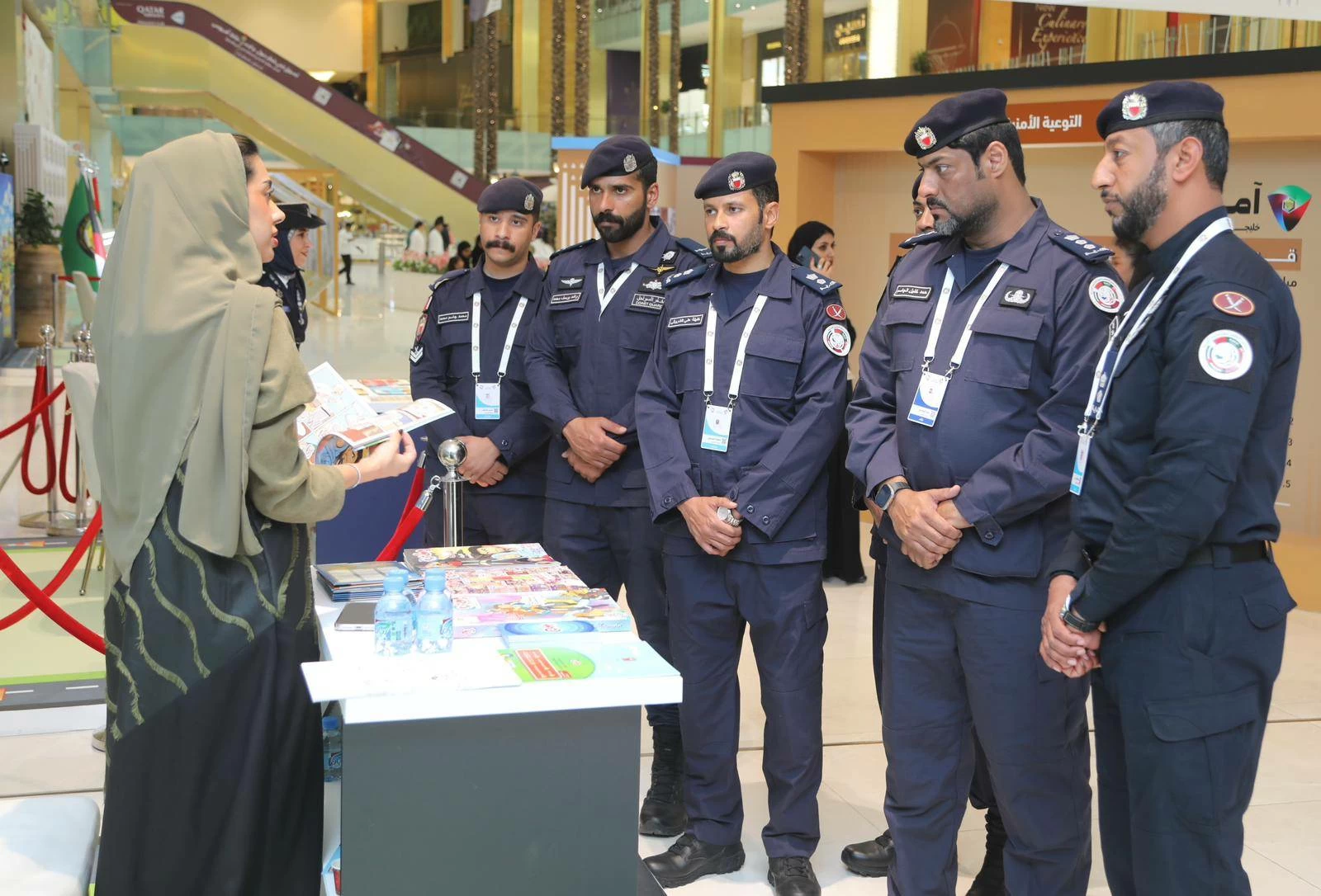 &laquo;الداخلية&raquo; تشارك في المعرض الأمني المصاحب لتمرين &laquo;أمن الخليج العربي 4&raquo; بدولة قطر