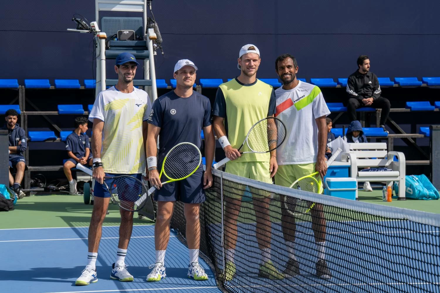 &laquo;كيريان جاكيه&raquo; و&laquo;لوكا ناردي&raquo; إلى نهائي بطولة البحرين المفتوحة للتنس