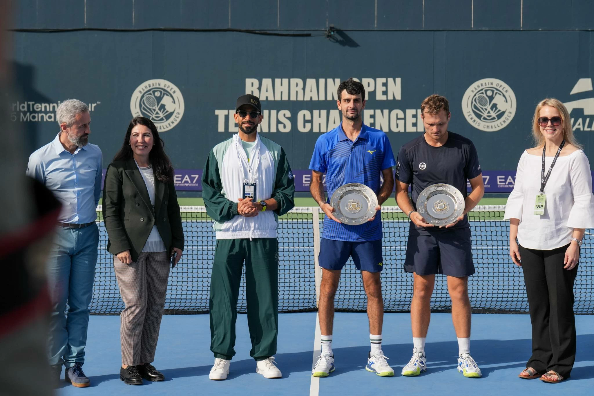 &laquo;كيريان جاكيه&raquo; و&laquo;لوكا ناردي&raquo; إلى نهائي بطولة البحرين المفتوحة للتنس