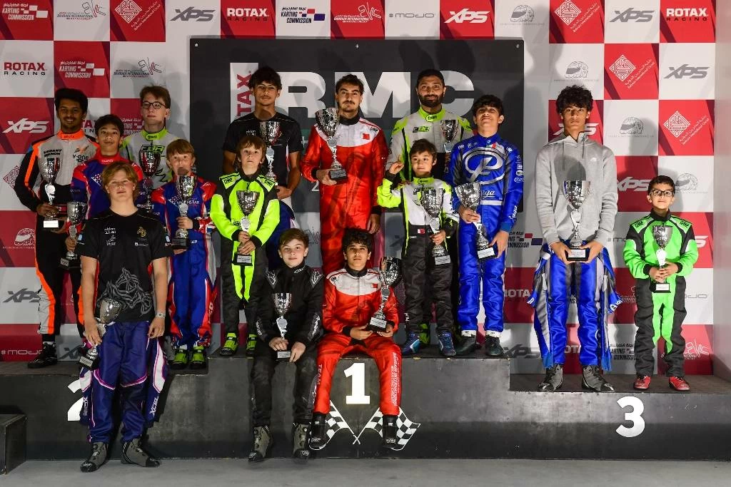 نجوم الكارتنج يتألقون في الجولة الخامسة من تحدي البحرين روتاكس ماكس