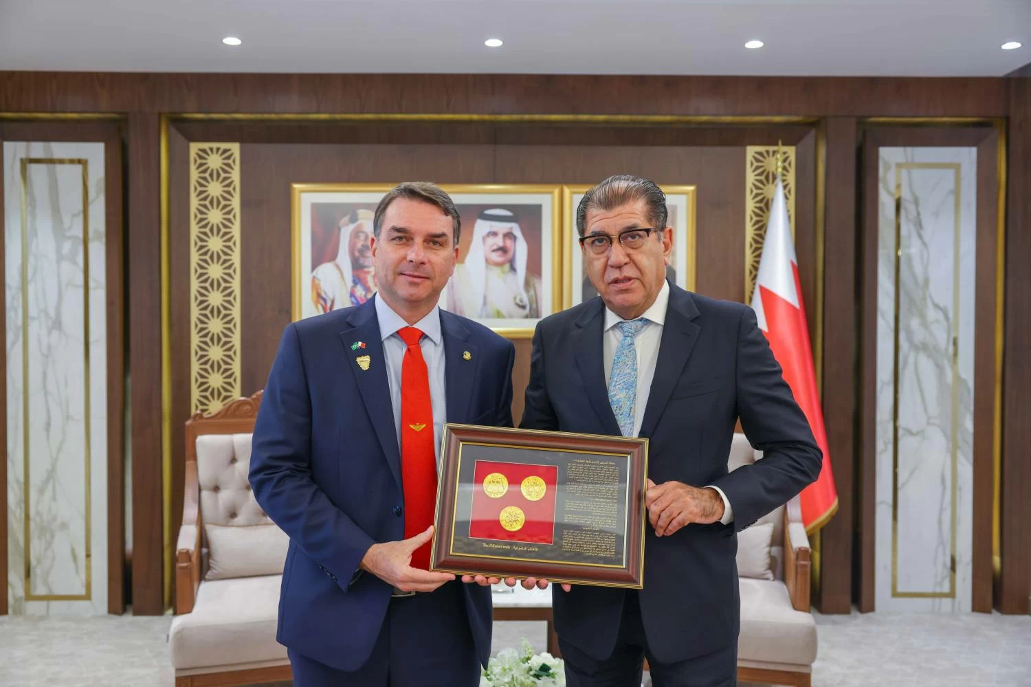 النائب الأول لرئيس مجلس الشورى يستقبل وفدًا من مجلس الشيوخ بجمهورية البرازيل