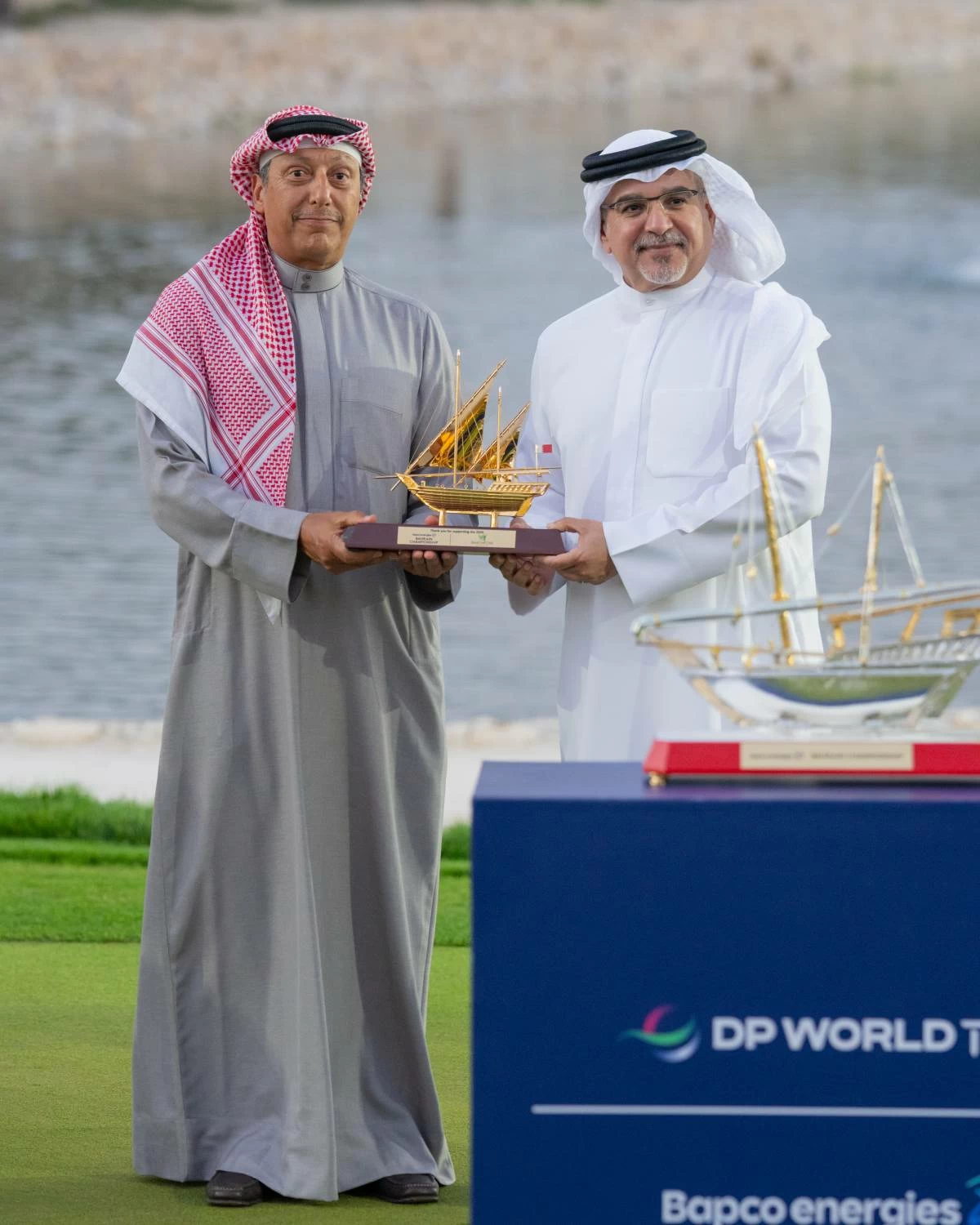 ولي العهد رئيس الوزراء يحضر حفل ختام بطولة بابكو إنرجيز البحرين للجولف