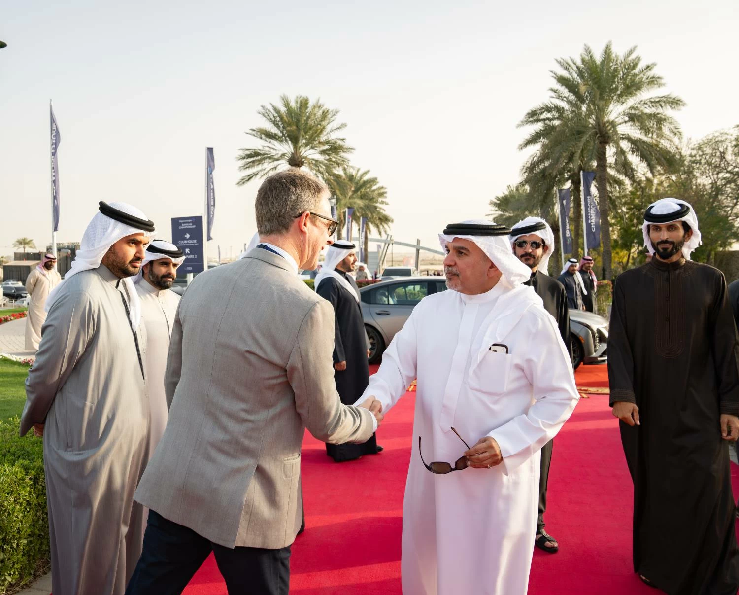 ولي العهد رئيس الوزراء يحضر حفل ختام بطولة بابكو إنرجيز البحرين للجولف