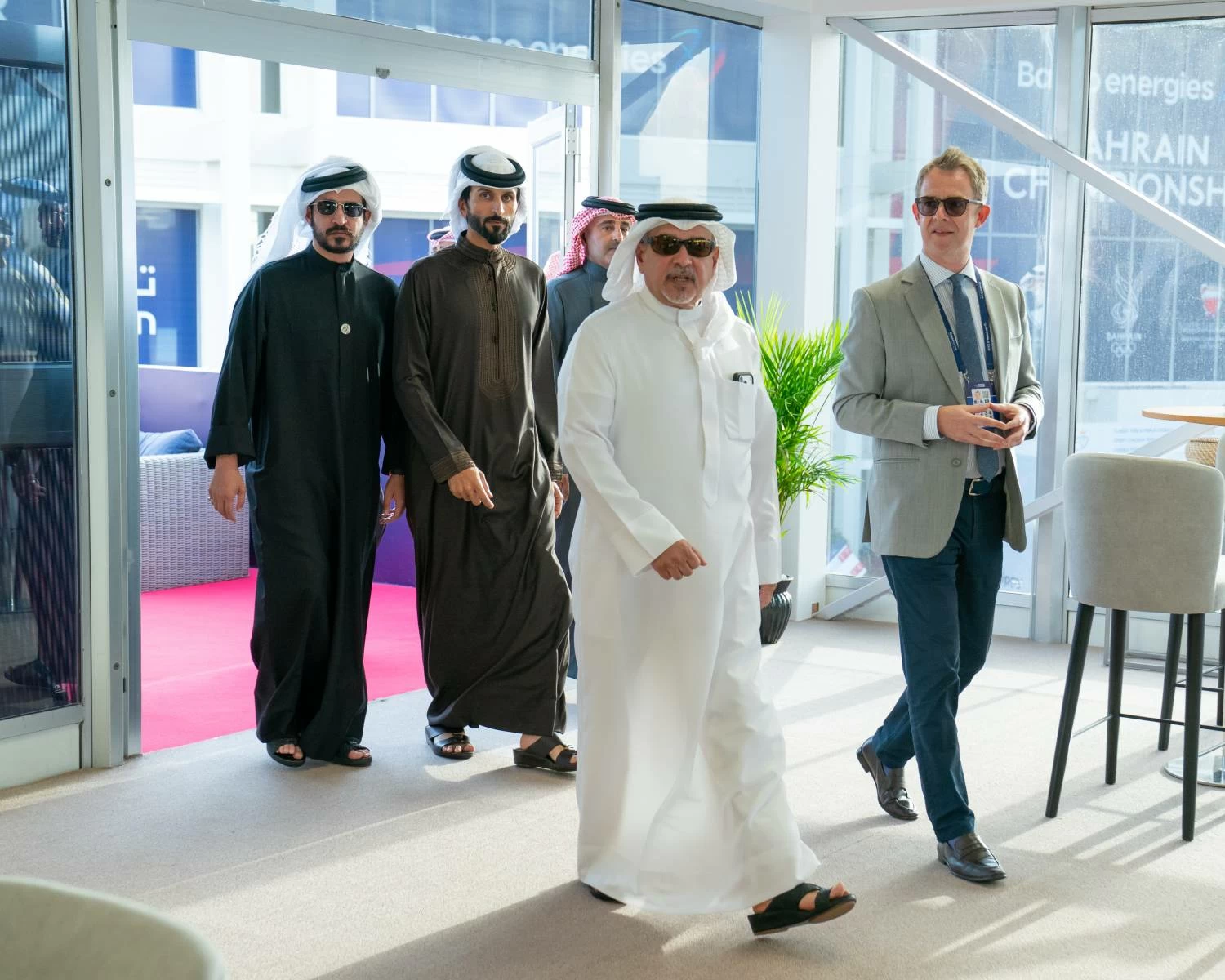 ولي العهد رئيس الوزراء يحضر حفل ختام بطولة بابكو إنرجيز البحرين للجولف