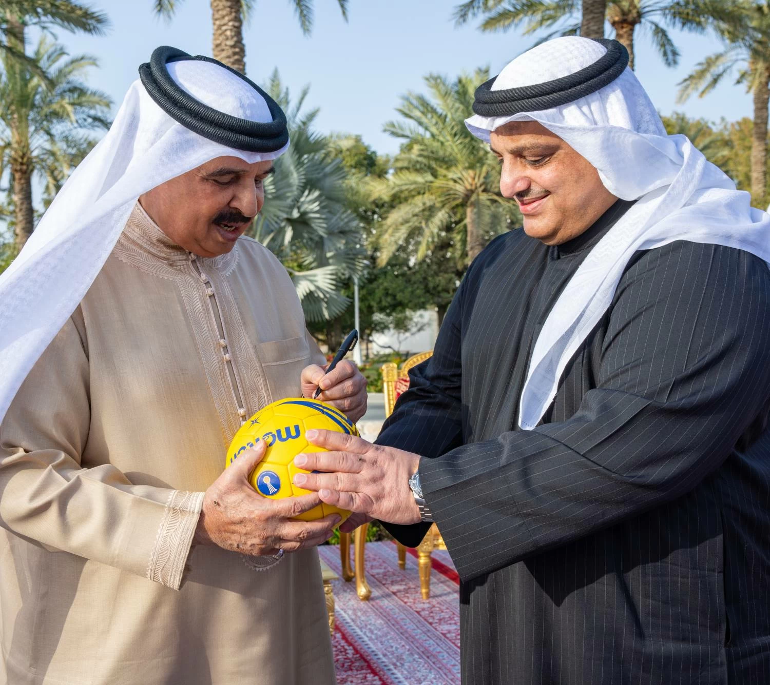 إسحاقي: استقبال جلالة الملك أكبر تكريم لكرة اليد البحرينية