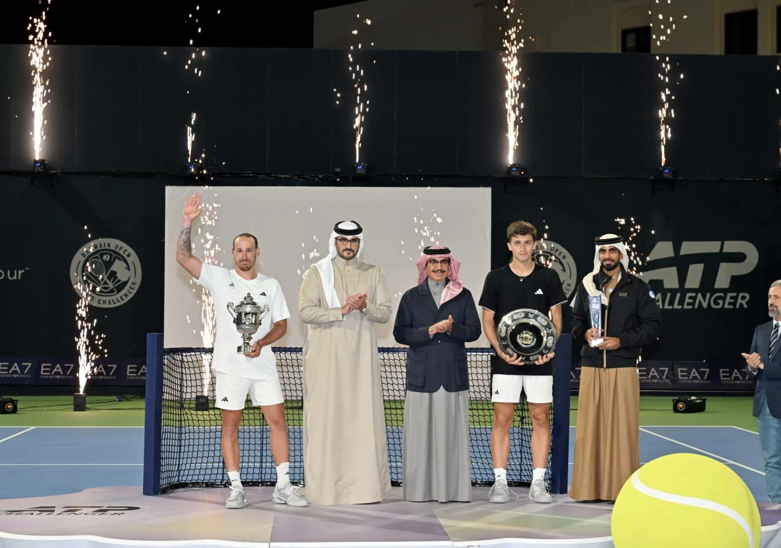 اختتام بطولة البحرين المفتوحة  ATP تشالنجر للتنس
