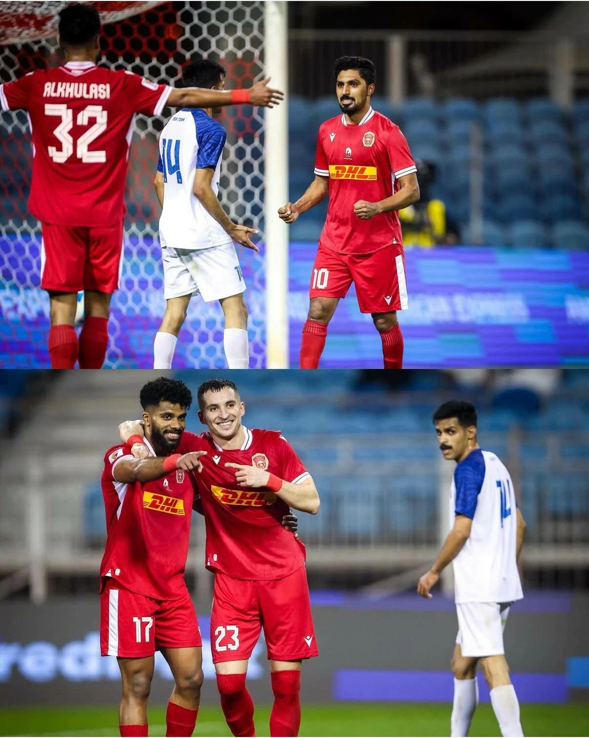 "المحرق" يقسو على "مدينة عيسى" بسداسية نظيفة في كأس الملك المعظم