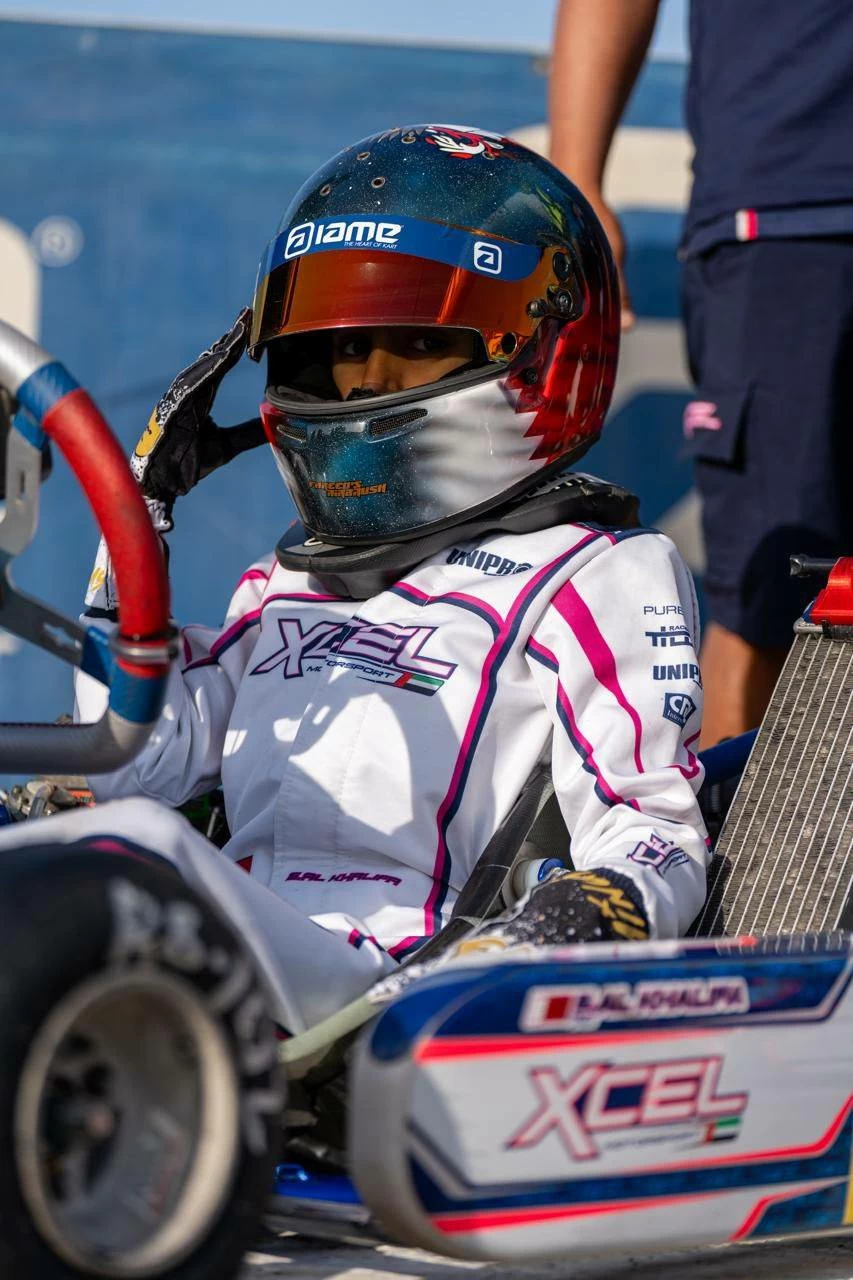 سيف بن حسن يحقق المركز الثاني في الجولة التاسعة من بطولة IAME