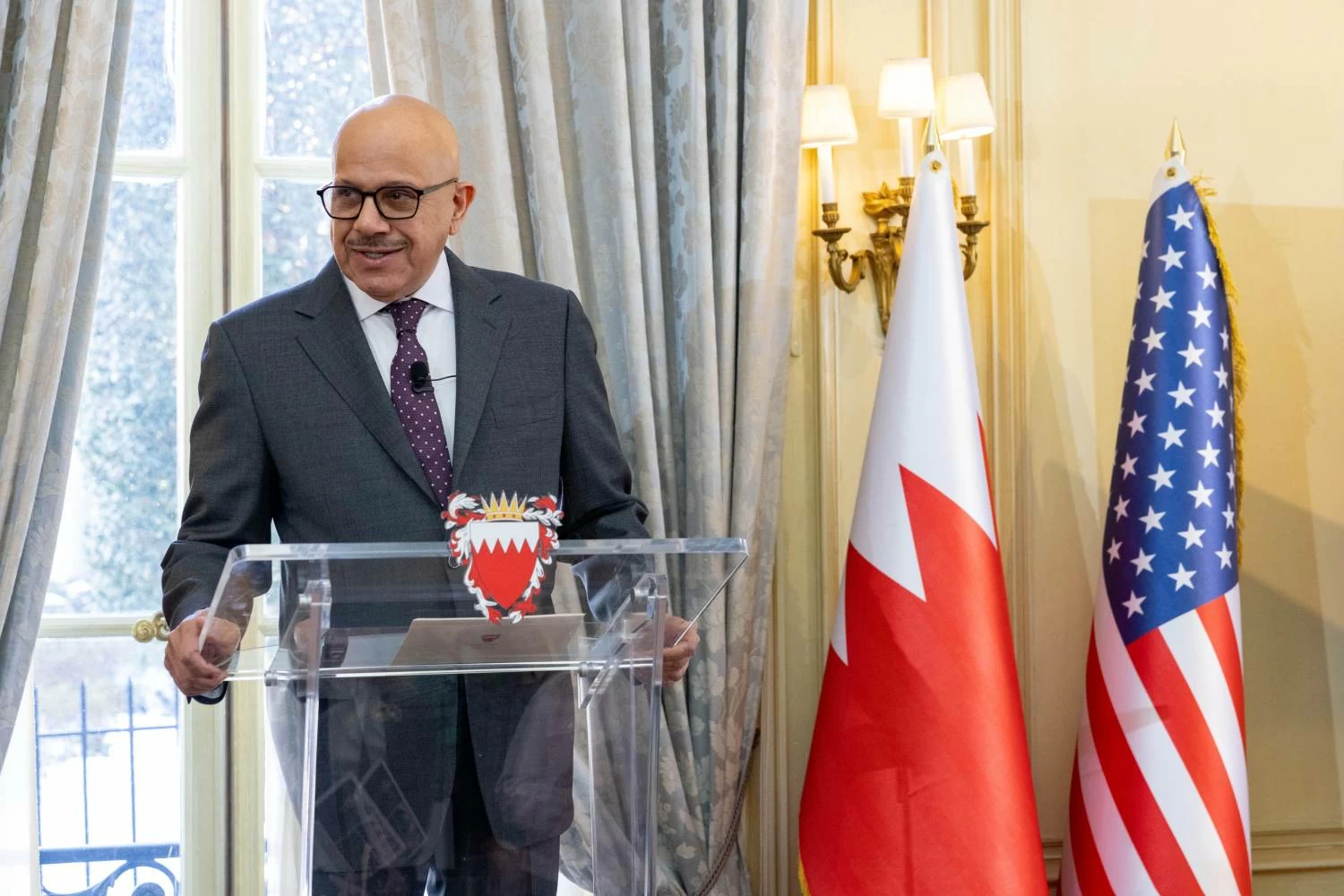 وزير الخارجية يحضر فعالية سفارة البحرين في واشنطن للترويج لجائزة  الأميرة سبيكة بنت إبراهيم آل خليفة العالمية لتمكين المرأة 2027