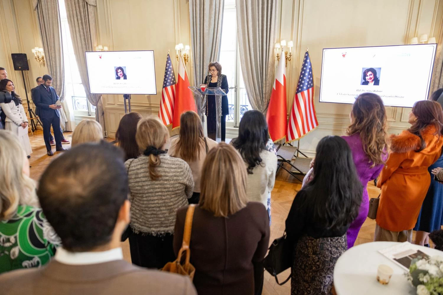 وزير الخارجية يحضر فعالية سفارة البحرين في واشنطن للترويج لجائزة  الأميرة سبيكة بنت إبراهيم آل خليفة العالمية لتمكين المرأة 2027