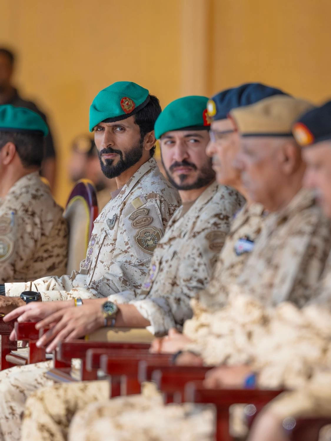 ناصر بن حمد يشهد الاحتفال بذكرى مرور خمسين عامًا على تأسيس القوة الخاصة الملكية