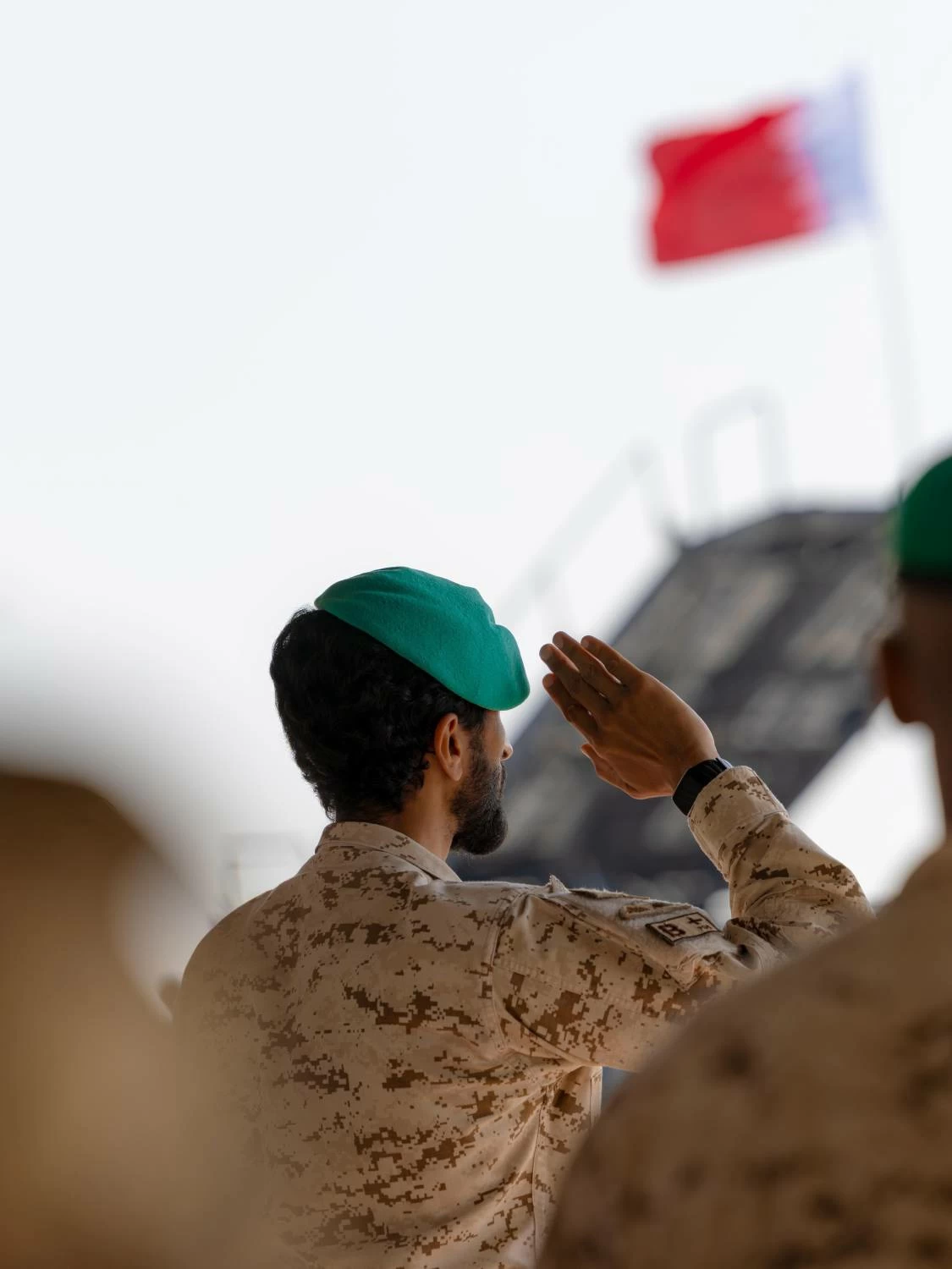 ناصر بن حمد يشهد الاحتفال بذكرى مرور خمسين عامًا على تأسيس القوة الخاصة الملكية