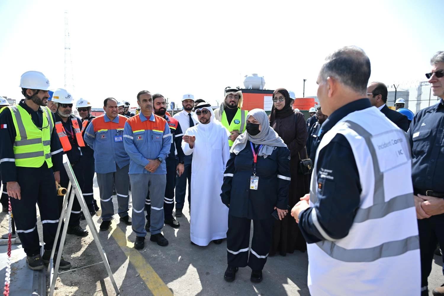 "الأعلى للبيئة" ينفذ التمرين الميداني المشترك "جاهزية 2" للاستجابة لحوادث التسرب النفطي في مرفأ "بابكو للتكرير"