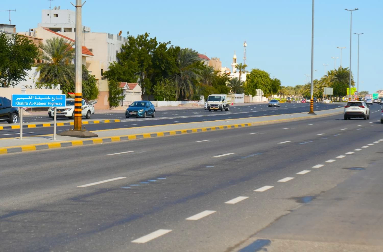 "الأشغال": الانتهاء من أعمال مشروع تطوير تقاطع شارع خليفة الكبير وشارع عبد الرحمن الفاضل في المحرق