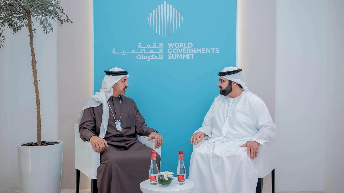 ولي عهد الفجيرة يستقبل وزير المواصلات والاتصالات