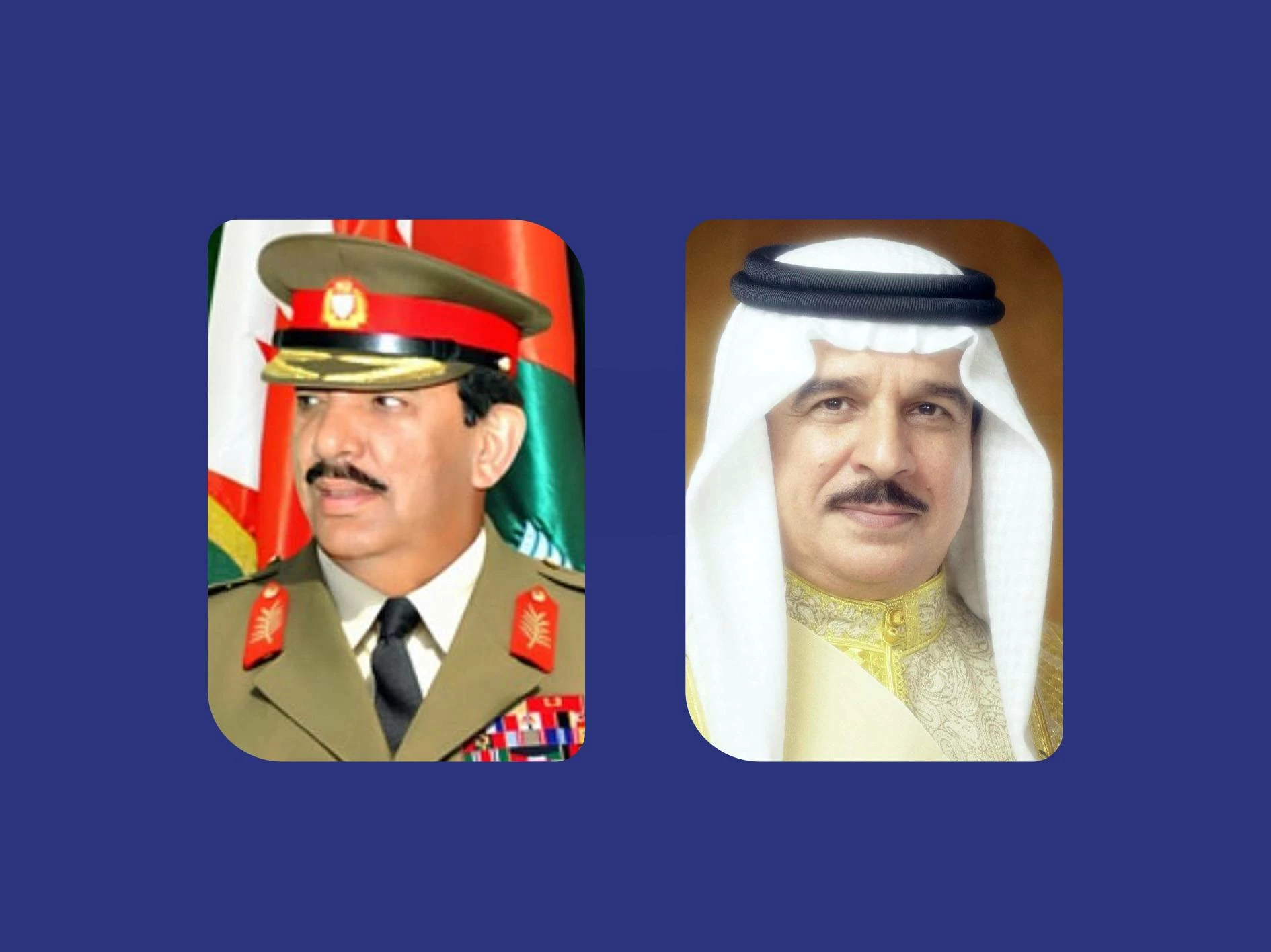 الملك القائد الأعلى للقوات المسلحة يتبادل التهاني مع القائد العام بمناسبة الذكرى الـ58 لتأسيس قوة دفاع البحرين