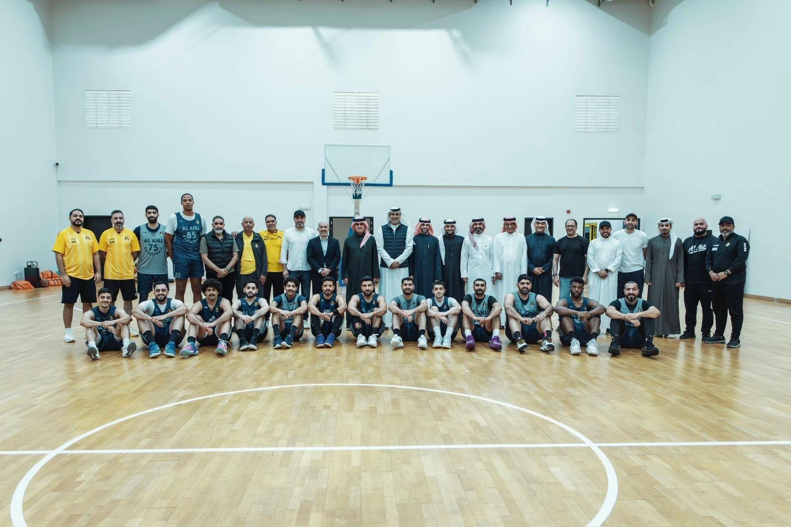 اتحاد السلة يزور النادي الأهلي ويؤكد على مكانته في منظومة اللعبة