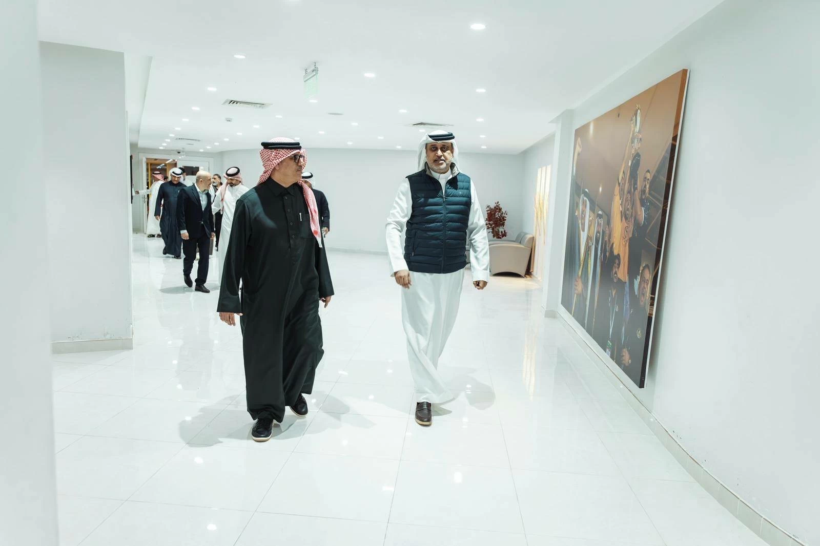 اتحاد السلة يزور النادي الأهلي ويؤكد على مكانته في منظومة اللعبة