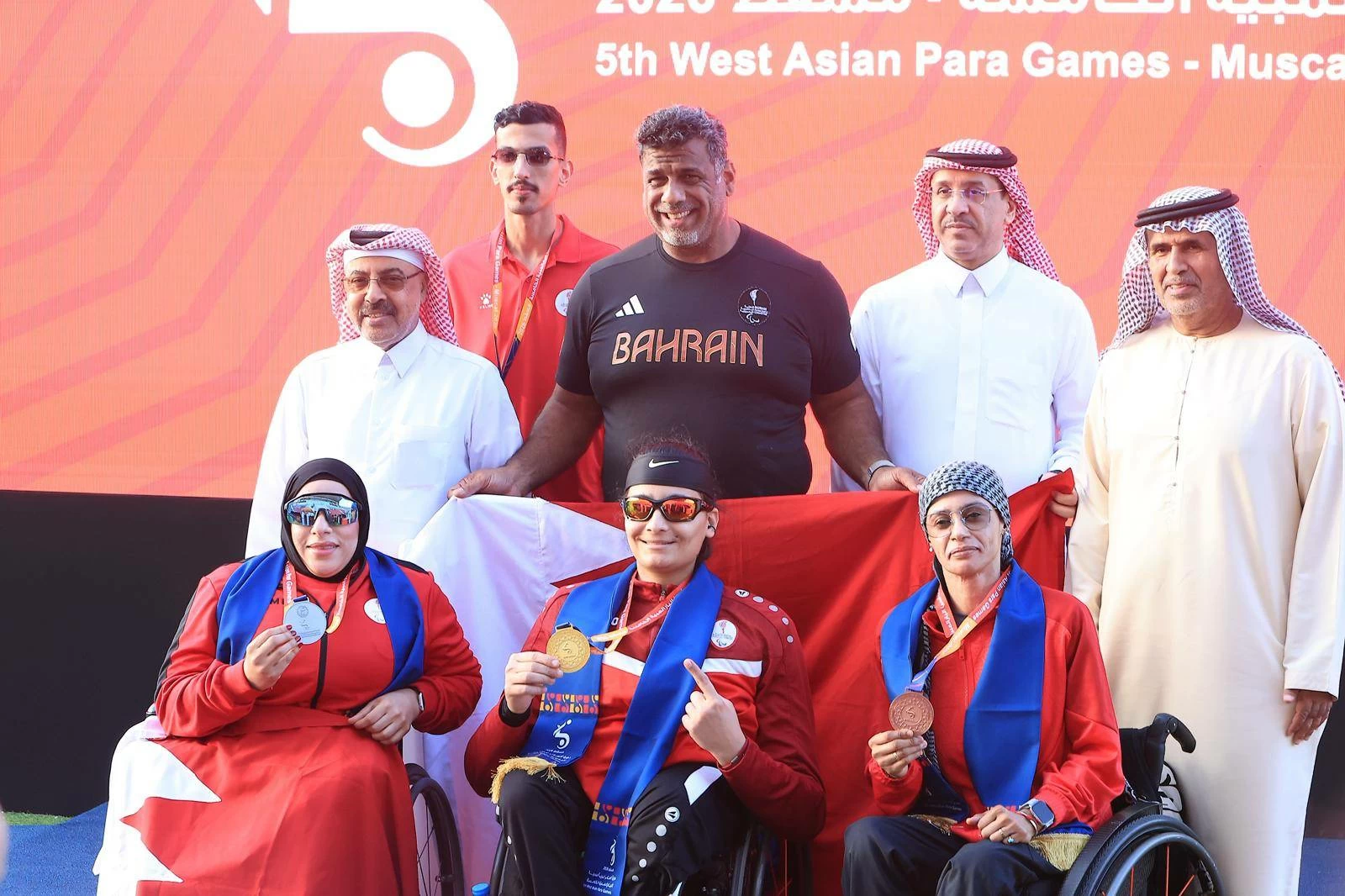 أبطال البحرين يحصدون 23 ميدالية في اليوم الثاني من ألعاب غرب آسيا البارالمبية