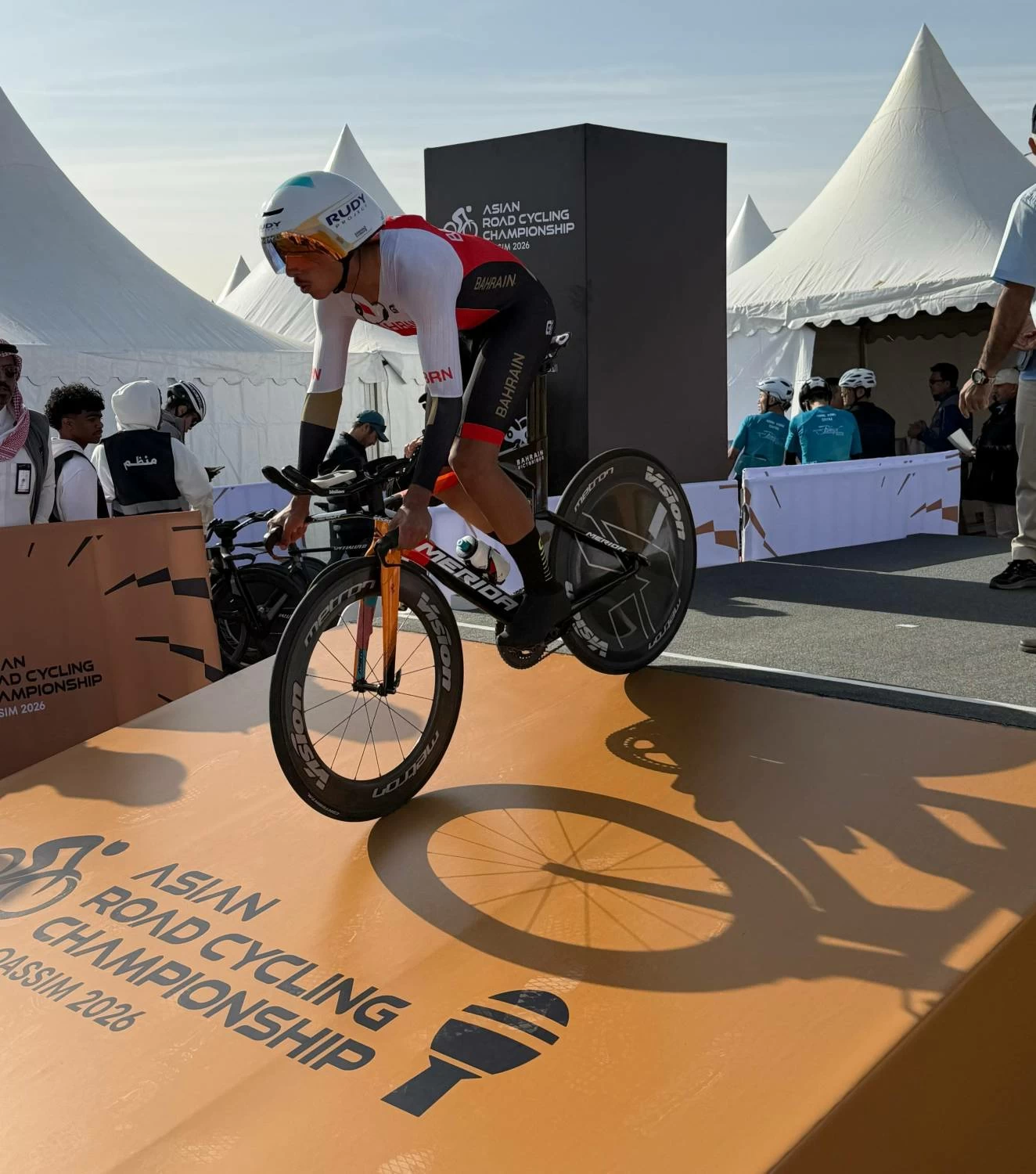 الحمري سابعاً في البطولة الآسيوية للدراجات بالقصيم