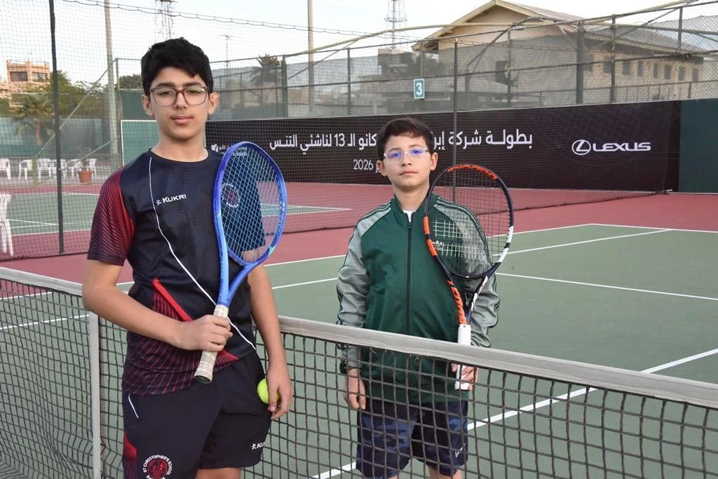 انطلاقة مميزة لمنافسات بطولة إبراهيم خليل كانو الـ13 لناشئي التنس