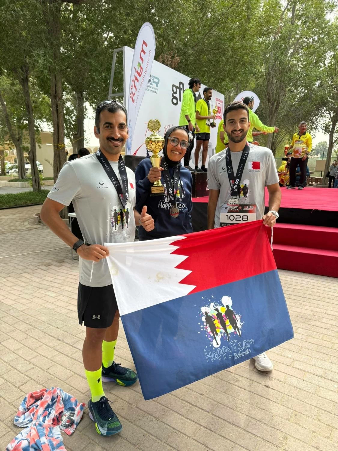 عدائو &laquo;الهابي تيم&raquo; يتألقون في ماراثون GFH البحرين 2026 ويعتلون منصات التتويج