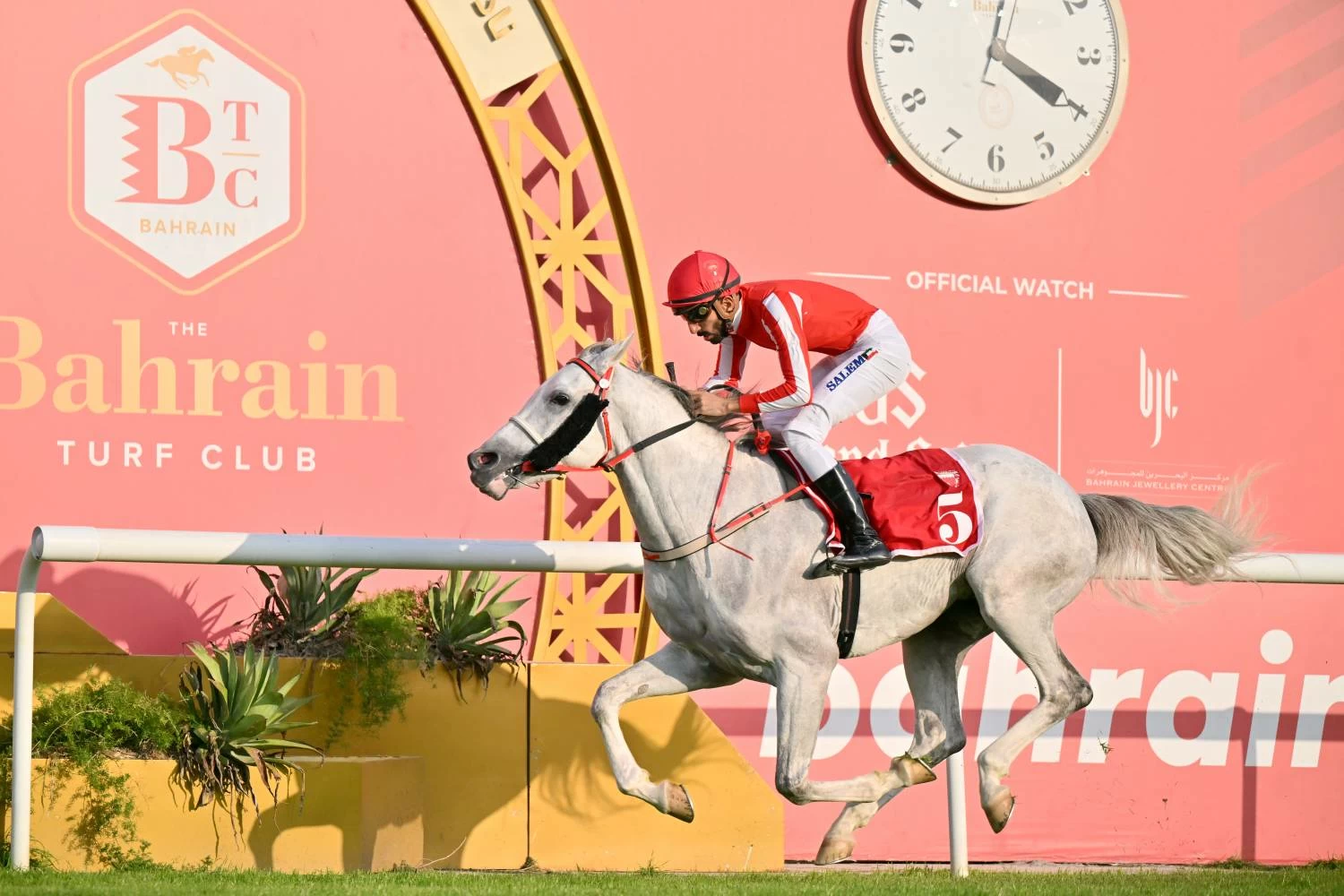 عيسى بن سلمان يشهد السباق الـ18 للخيل وسط منافسات حماسية ومشاركة واسعة