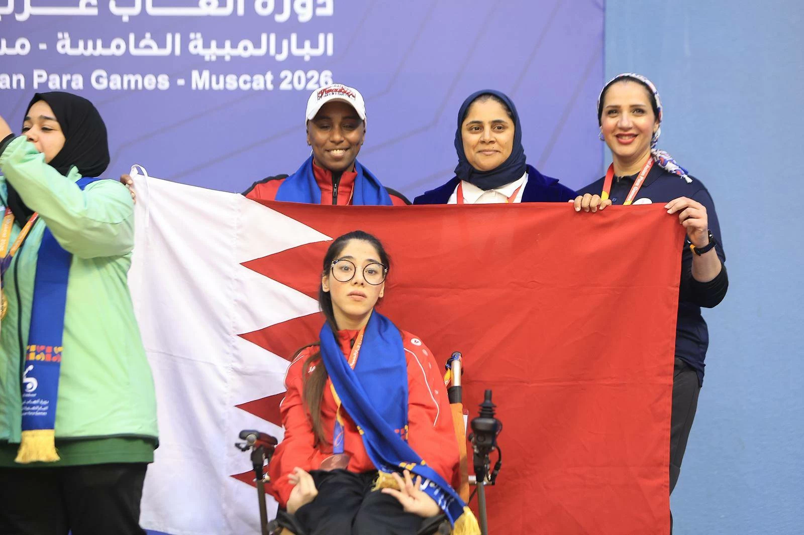 ذهبيتان وفضيتان وبرونزيتان للبحرين في &laquo;غرب آسيا البارالمبية&raquo; بمسقط