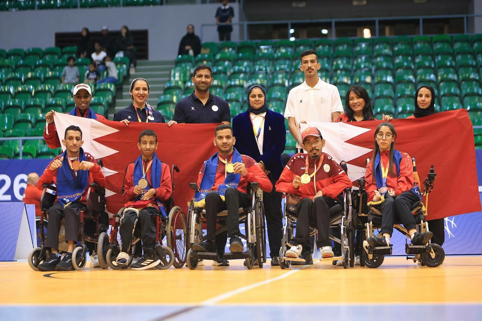 ذهبيتان وفضيتان وبرونزيتان للبحرين في &laquo;غرب آسيا البارالمبية&raquo; بمسقط