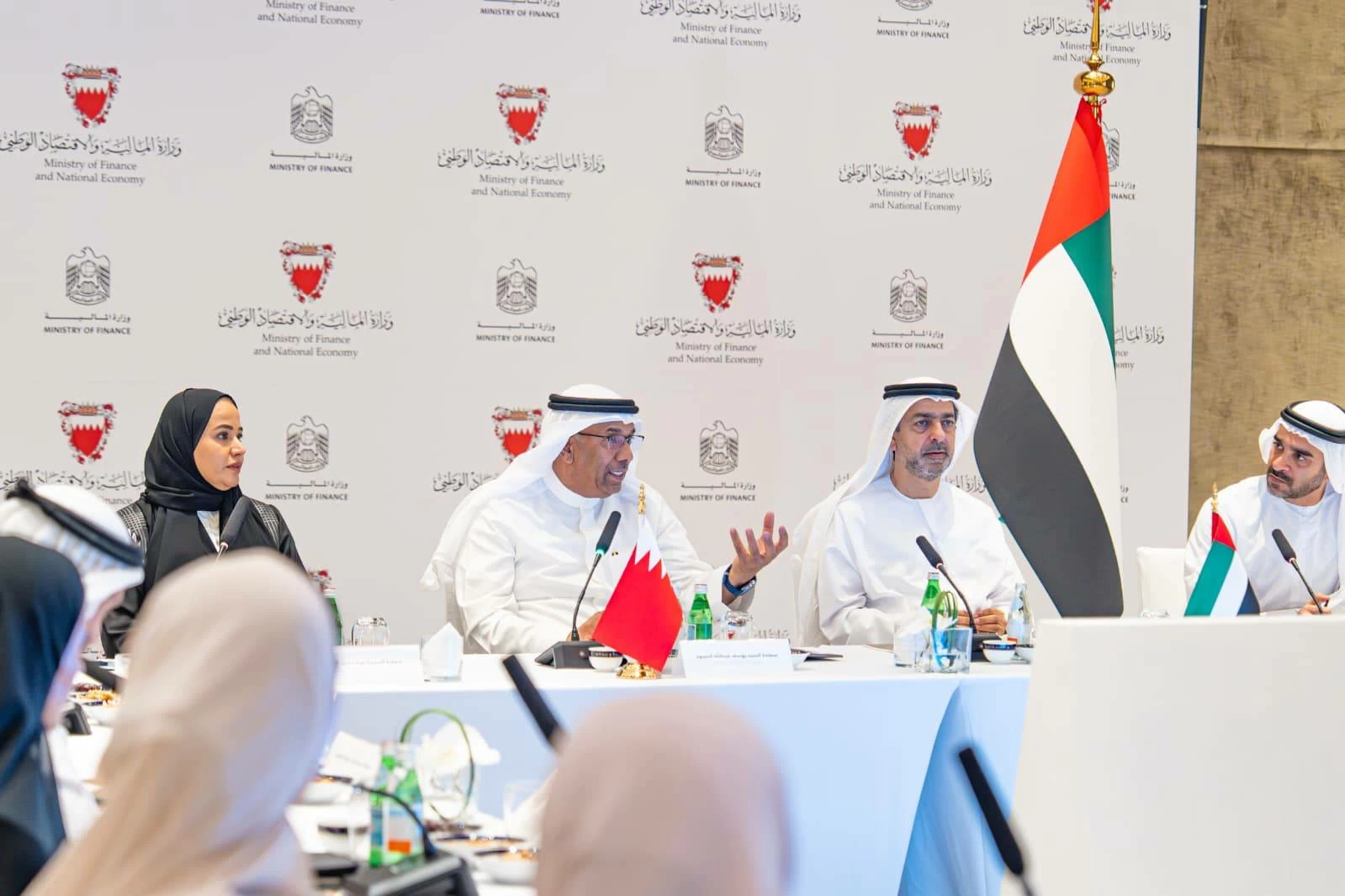 وكيل وزارة المالية يترأس وفد البحرين في الحوار المالي الاستراتيجي الأول بين البحرين والإمارات