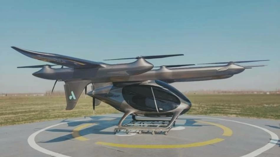 الصين تطوّر طائرة هبوط وإقلاع عمودي كهربائية