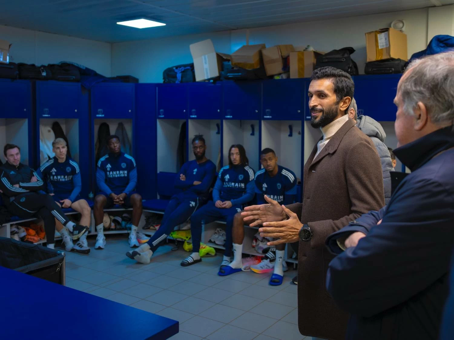 ناصر بن حمد: الشراكات الرياضية الأوروبية أداة استراتيجية لإبراز الفرص الاستثمارية والسياحية لمملكة البحرين