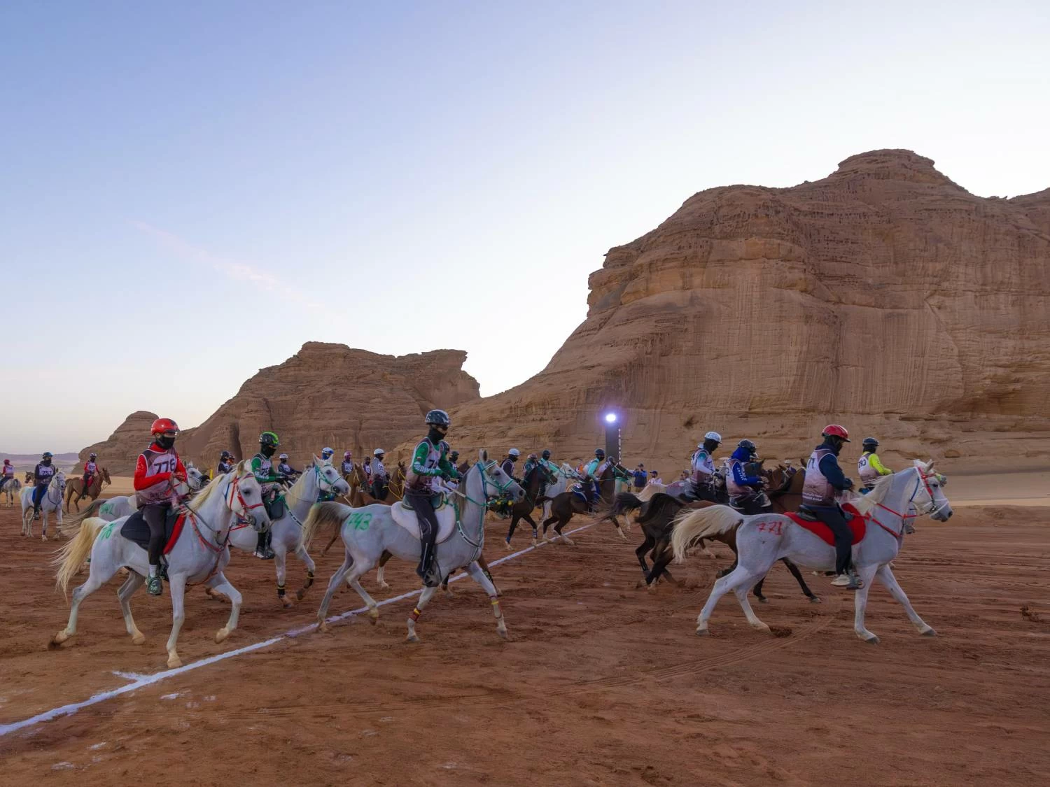 مستويات جيدة لفرسان الفريق الملكي في بطولة كأس الفرسان 2026 للقدرة بمحافظة العُلا