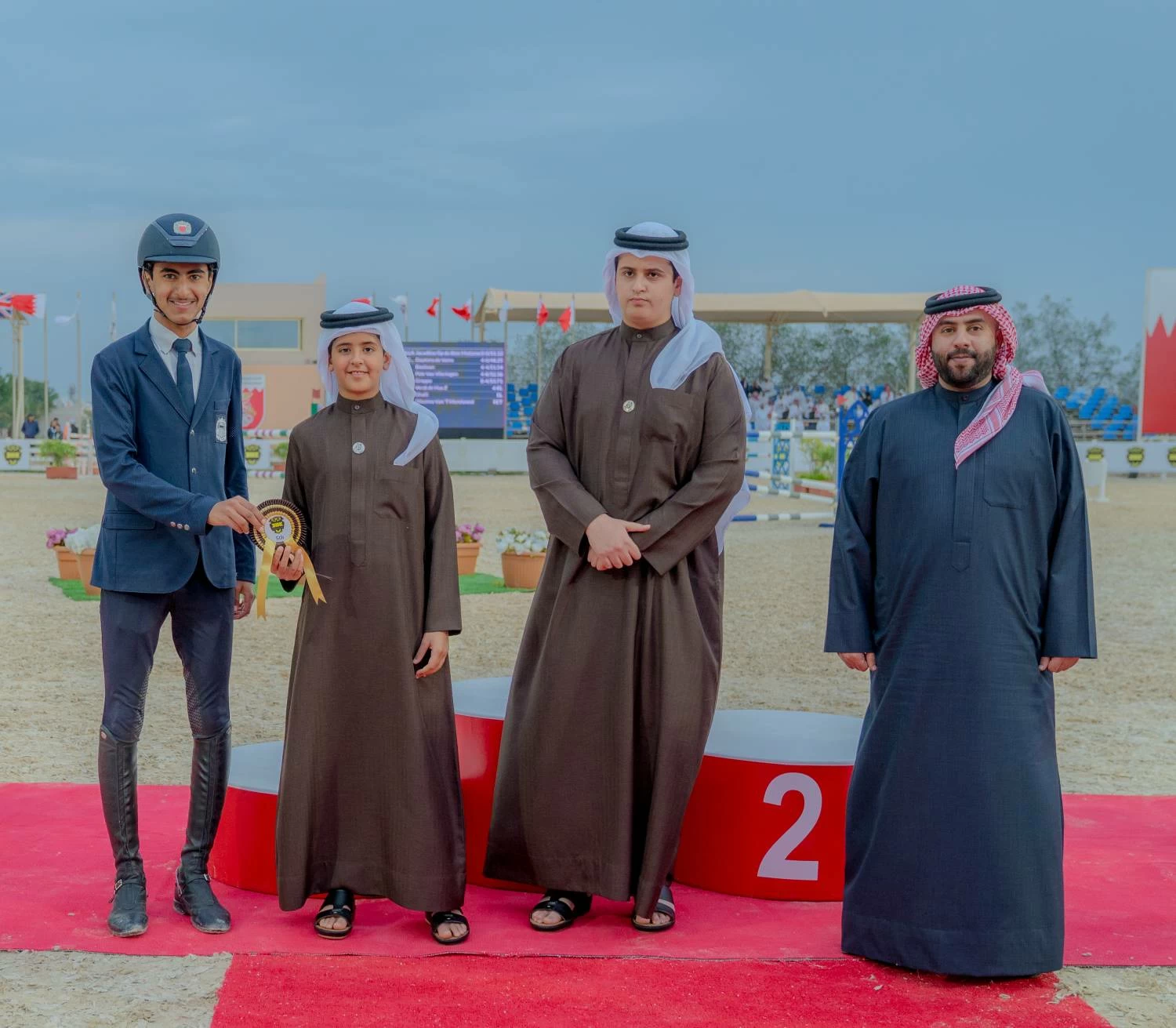 ختام بطولة خالد بن حمد آل خليفة الدولية لقفز الحواجز بميدان الرفه