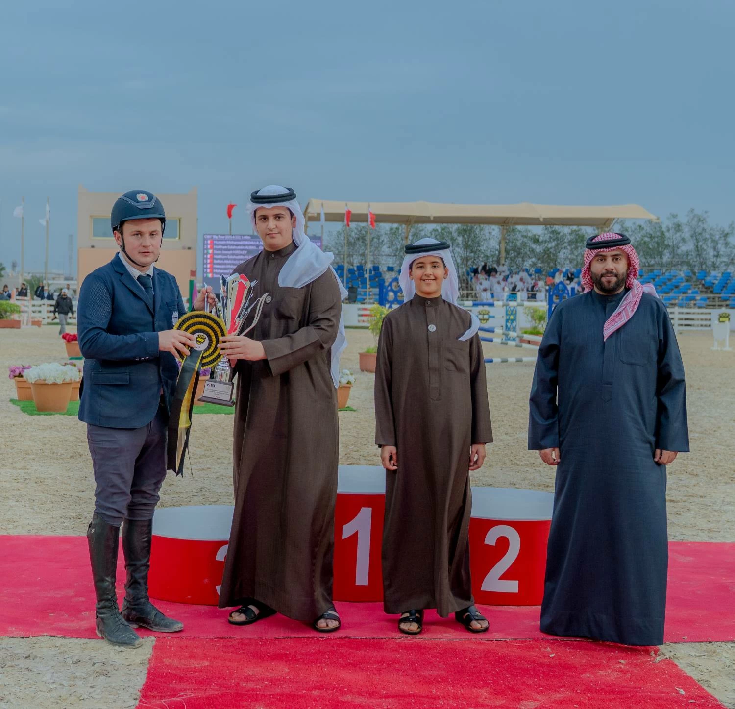 ختام بطولة خالد بن حمد آل خليفة الدولية لقفز الحواجز بميدان الرفه