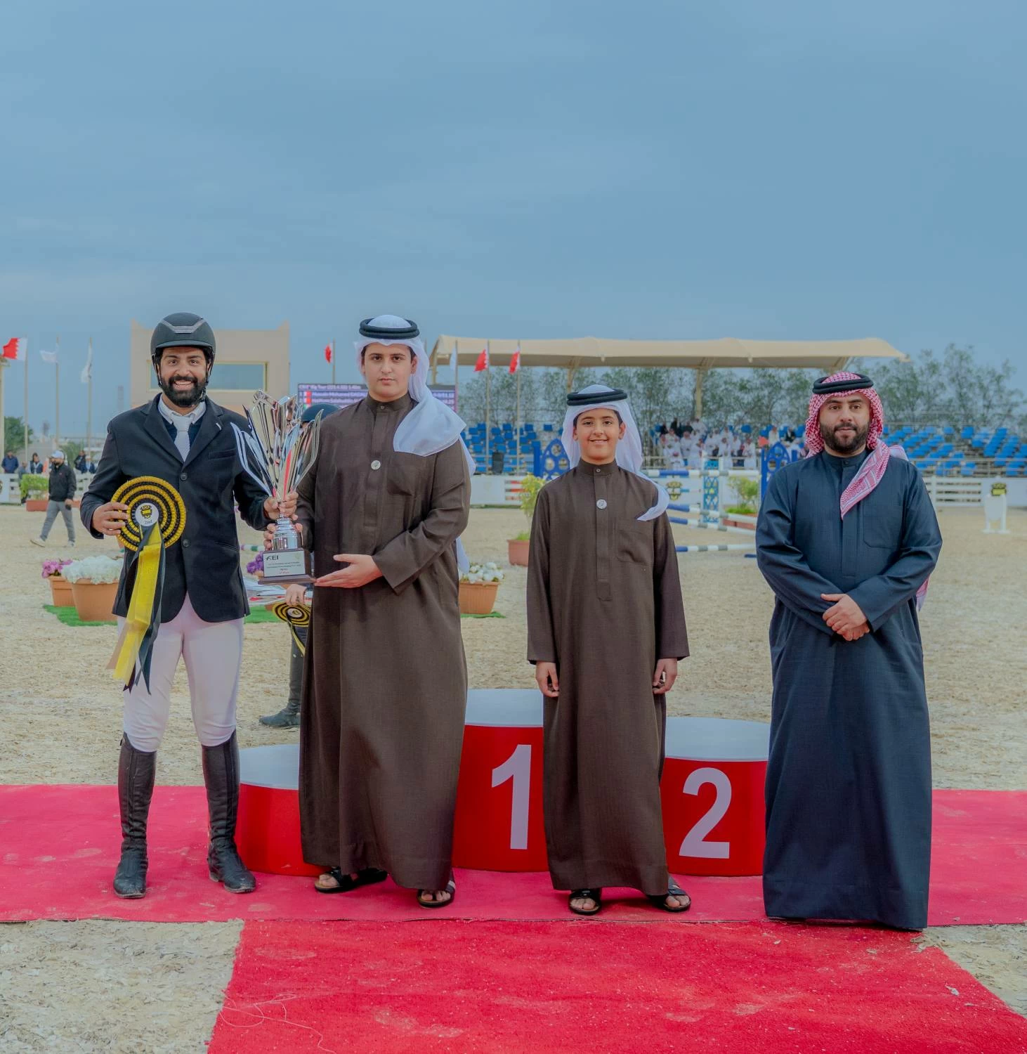 ختام بطولة خالد بن حمد آل خليفة الدولية لقفز الحواجز بميدان الرفه